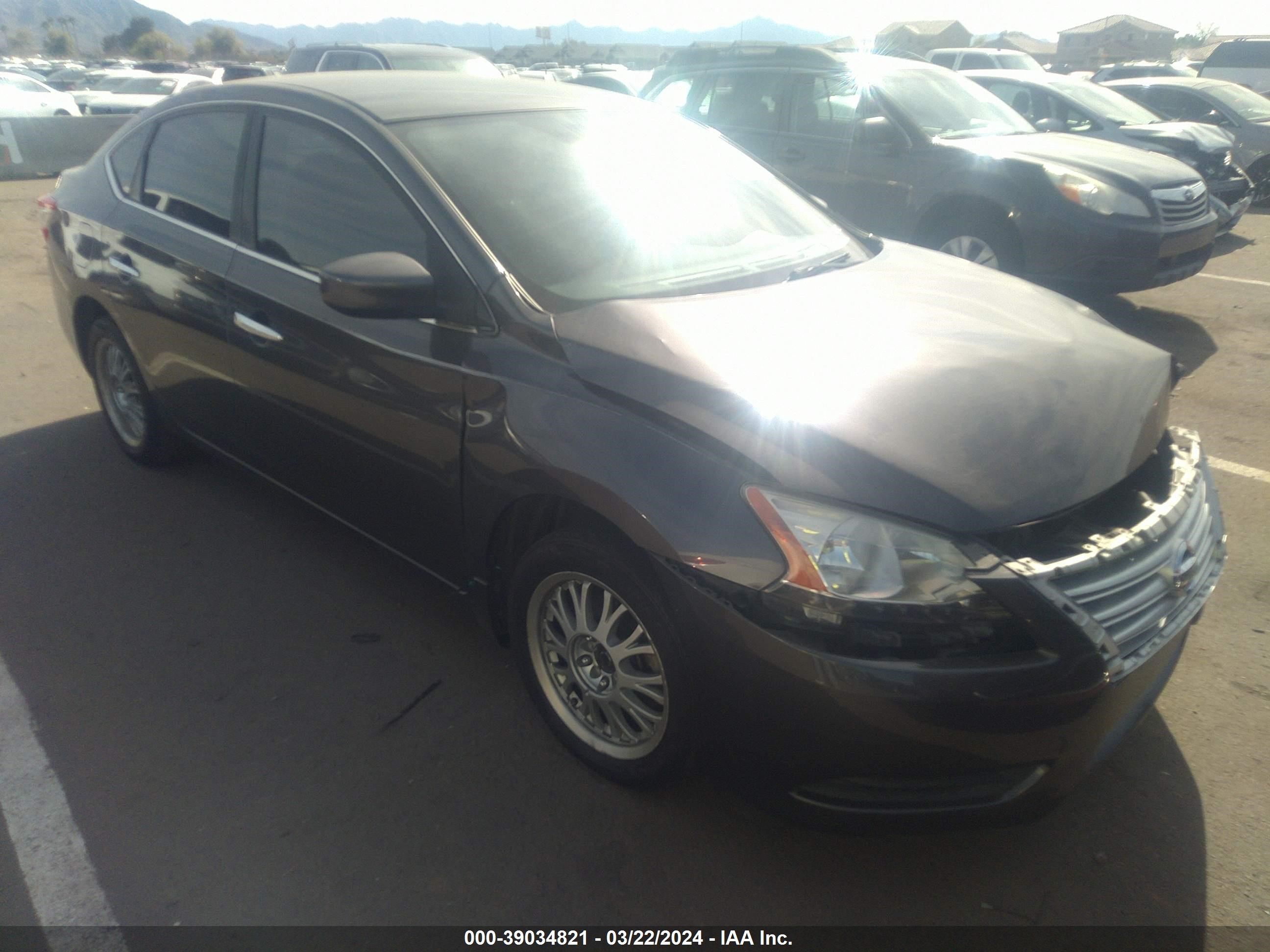 NISSAN SENTRA 2014 3n1ab7ap5ey290058