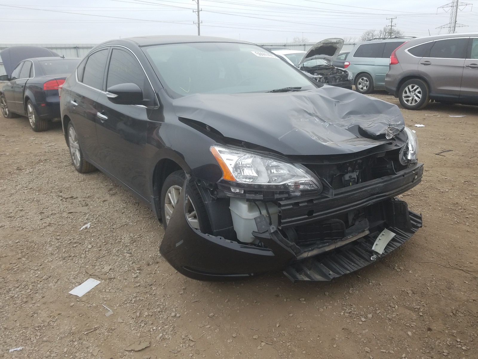 NISSAN SENTRA S 2014 3n1ab7ap5ey307876