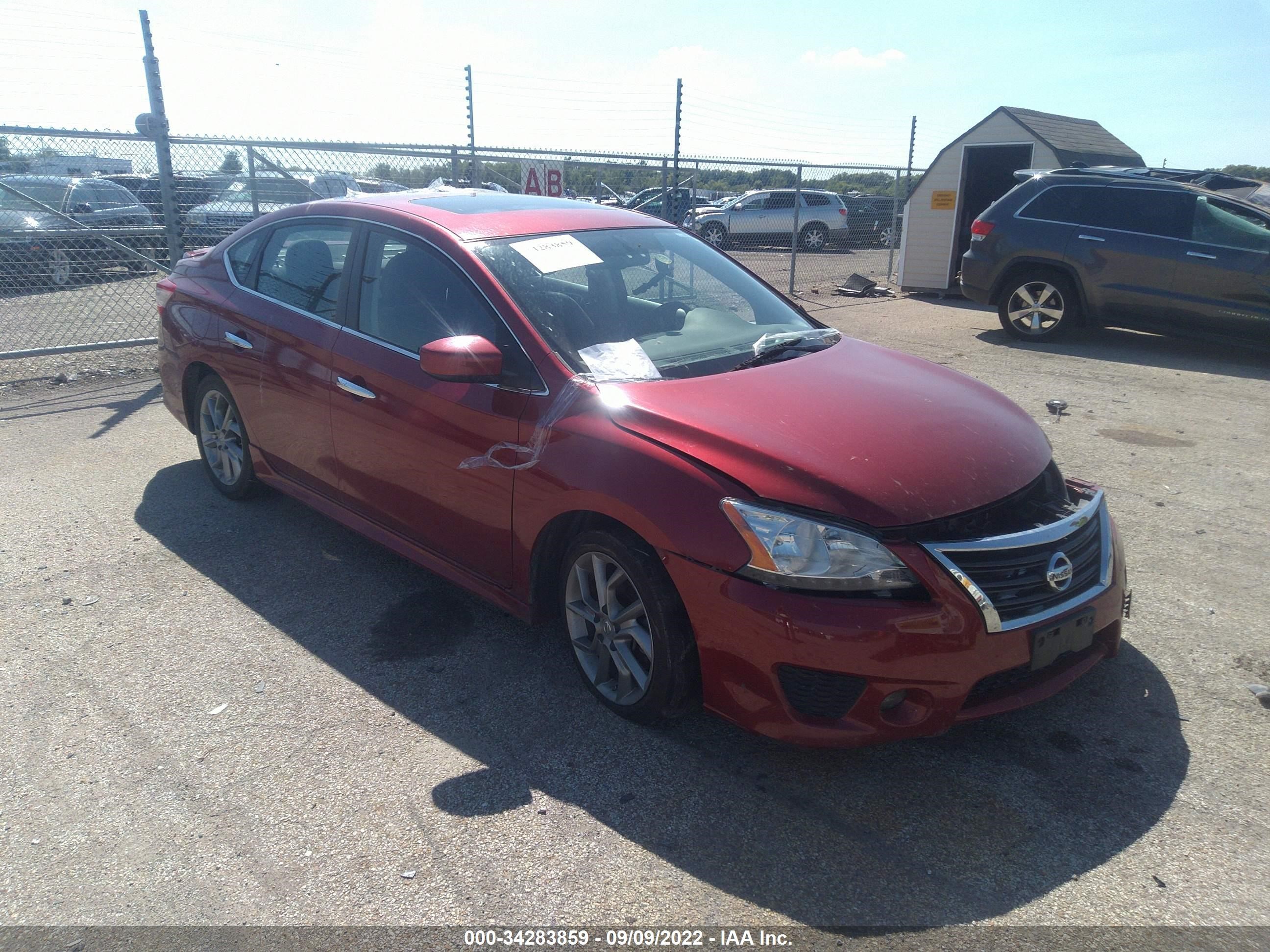 NISSAN SENTRA 2014 3n1ab7ap5ey318876