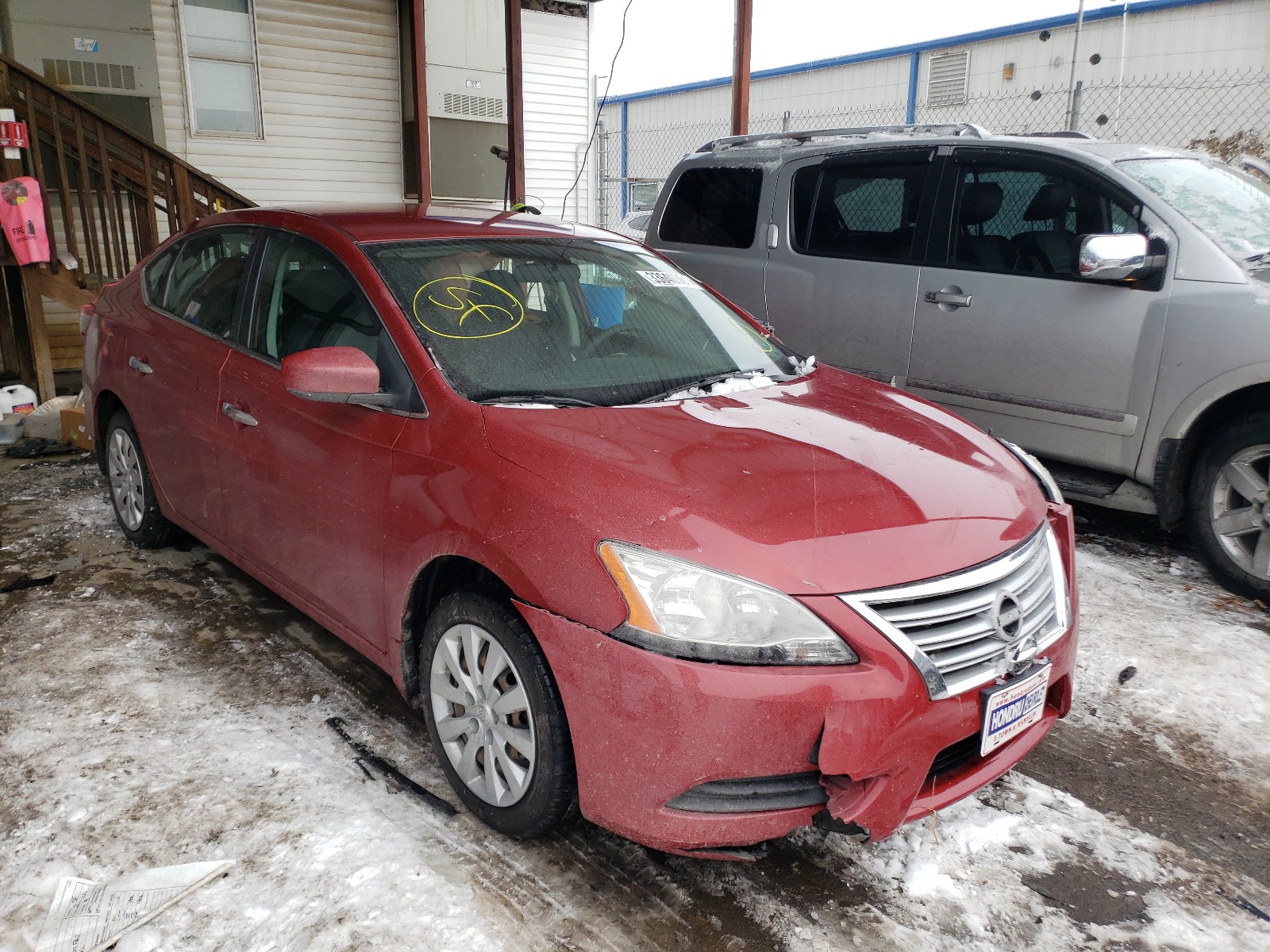 NISSAN SENTRA S 2014 3n1ab7ap5ey319316