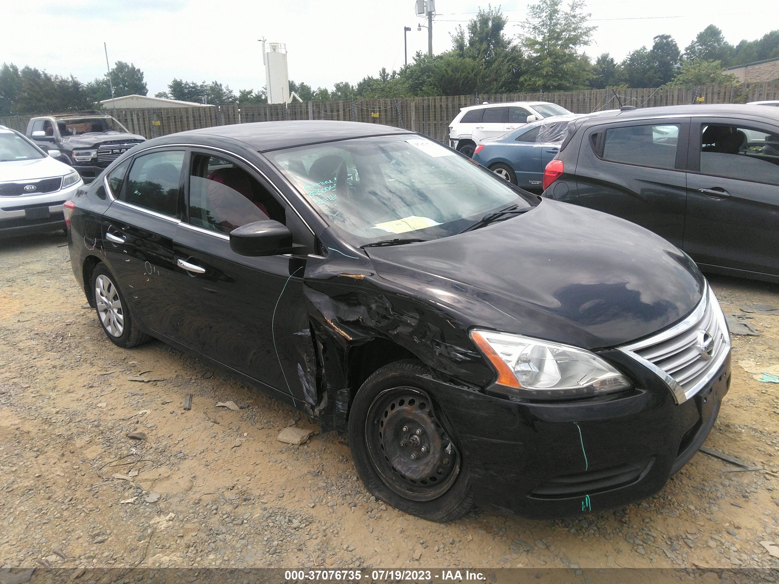 NISSAN SENTRA 2015 3n1ab7ap5fy272449