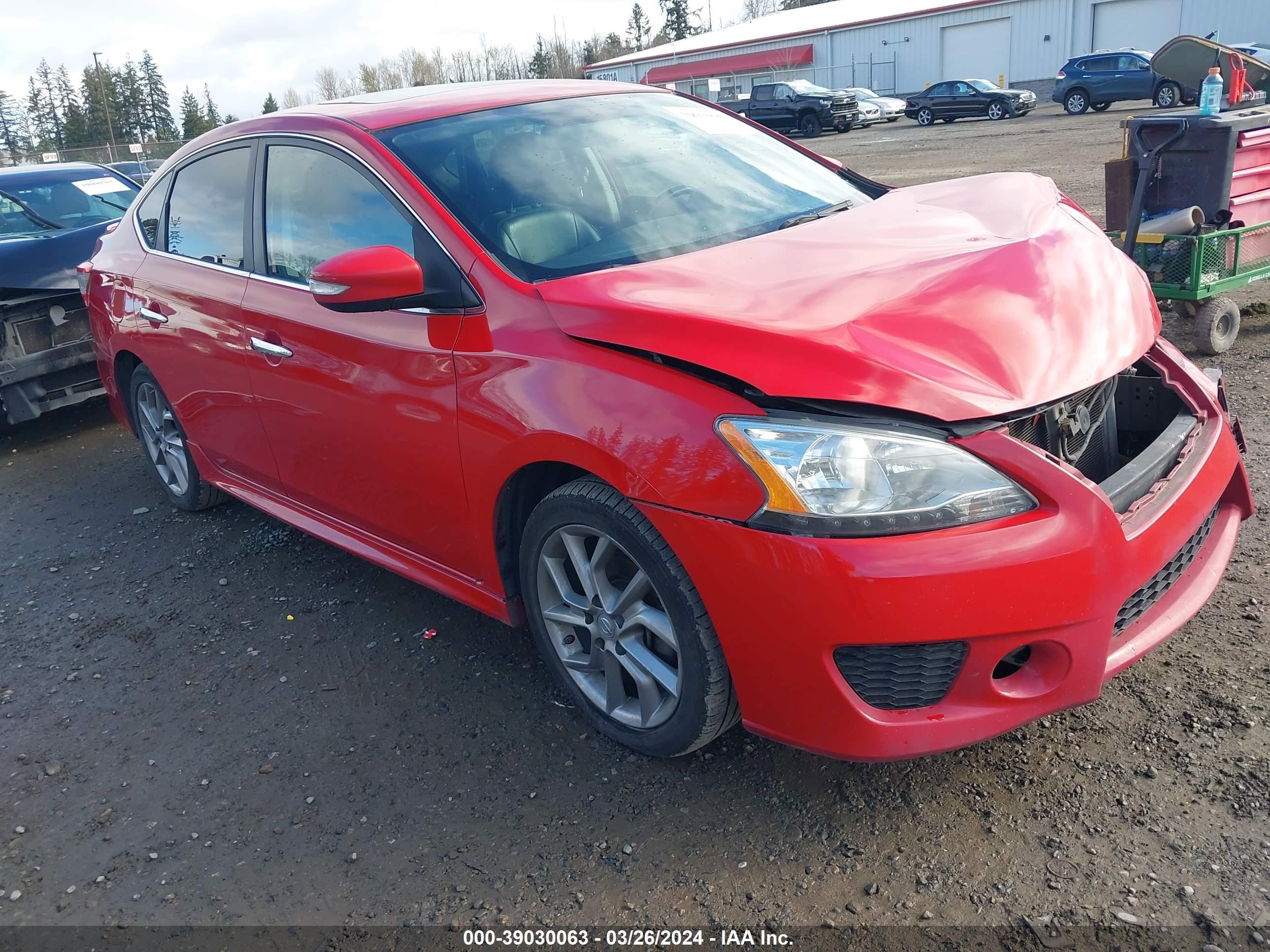 NISSAN SENTRA 2015 3n1ab7ap5fy281166