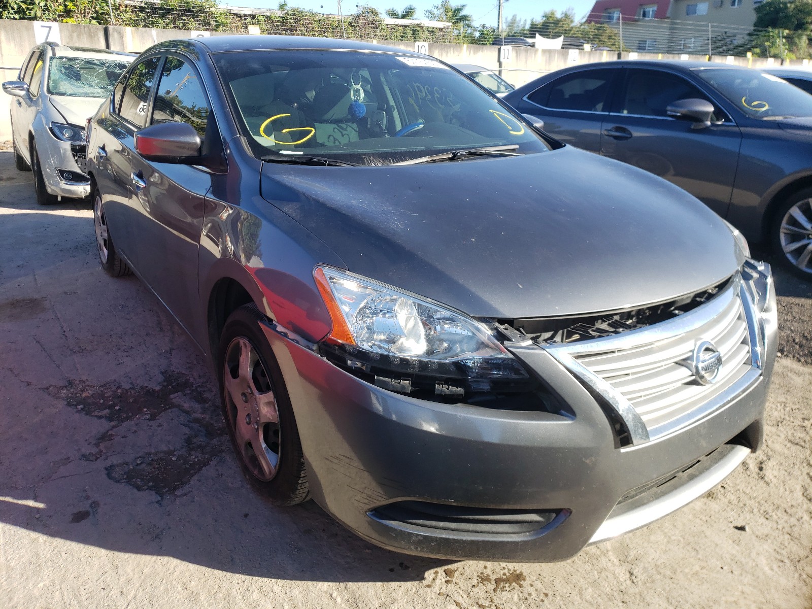 NISSAN SENTRA S 2015 3n1ab7ap5fy302159