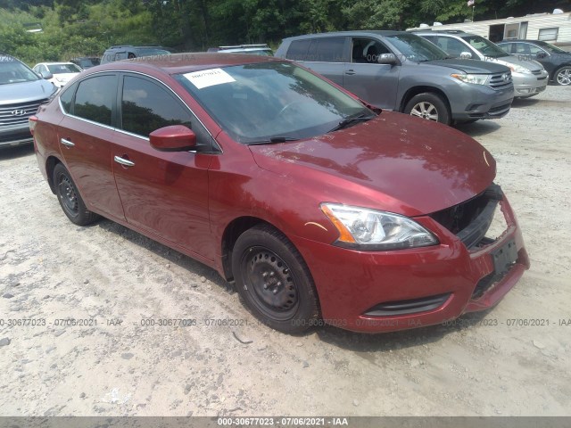 NISSAN SENTRA 2015 3n1ab7ap5fy309807