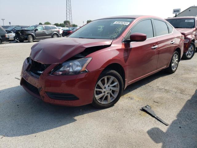 NISSAN SENTRA S 2015 3n1ab7ap5fy346419