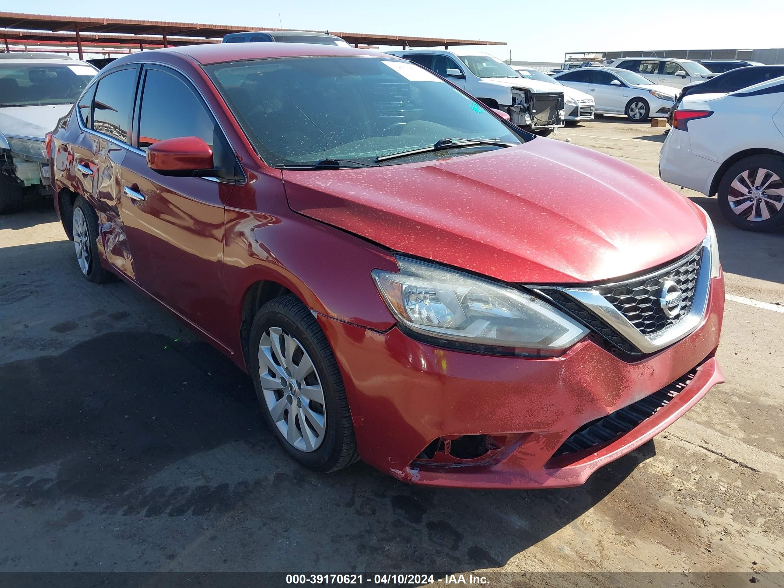 NISSAN SENTRA 2016 3n1ab7ap5gl666290