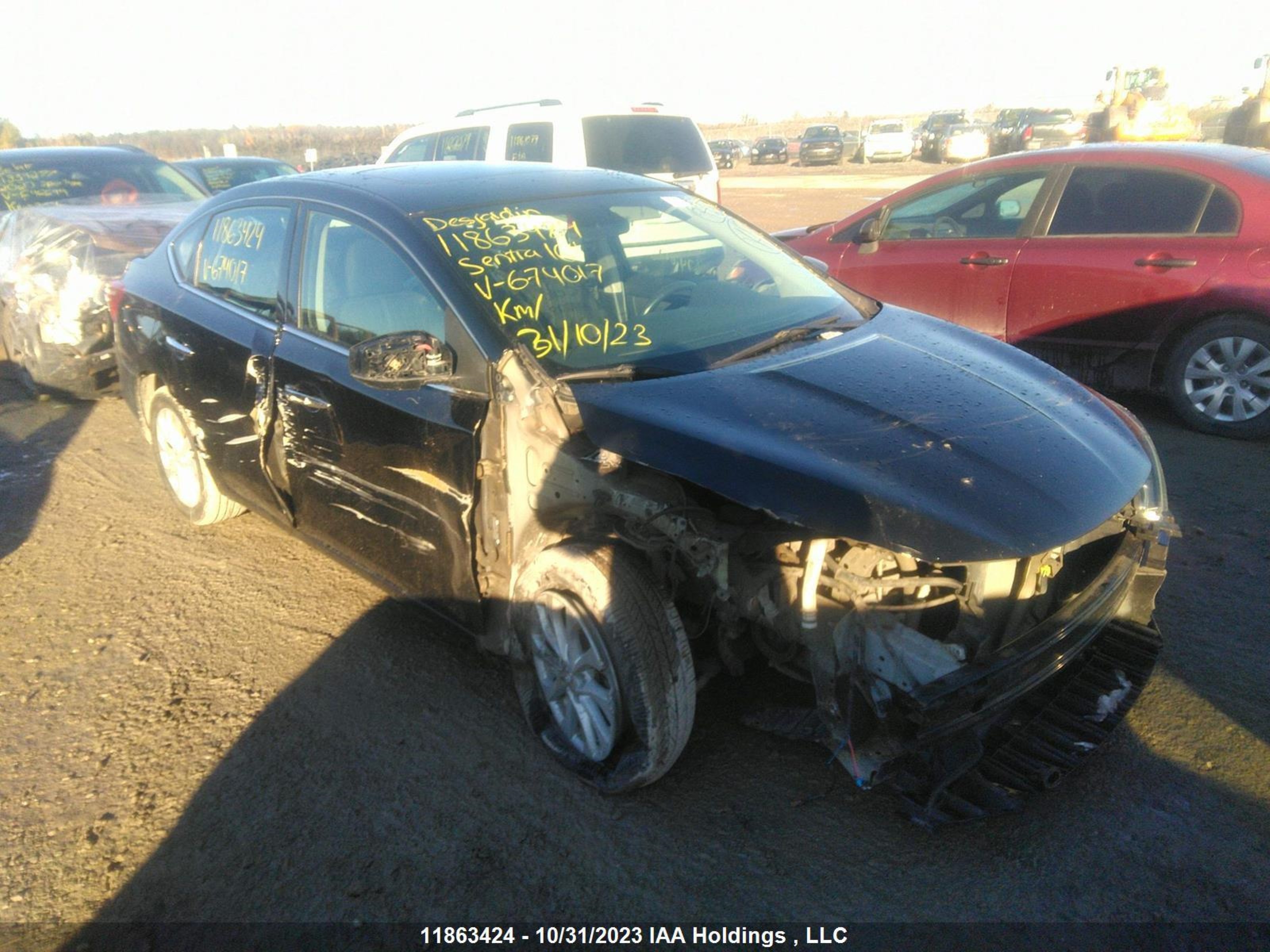 NISSAN SENTRA 2016 3n1ab7ap5gl674017