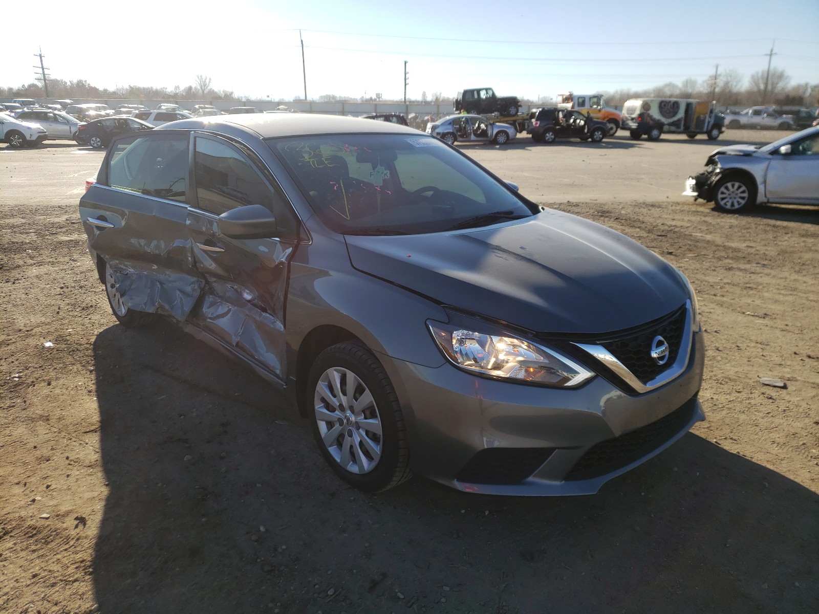 NISSAN SENTRA S 2016 3n1ab7ap5gy306536