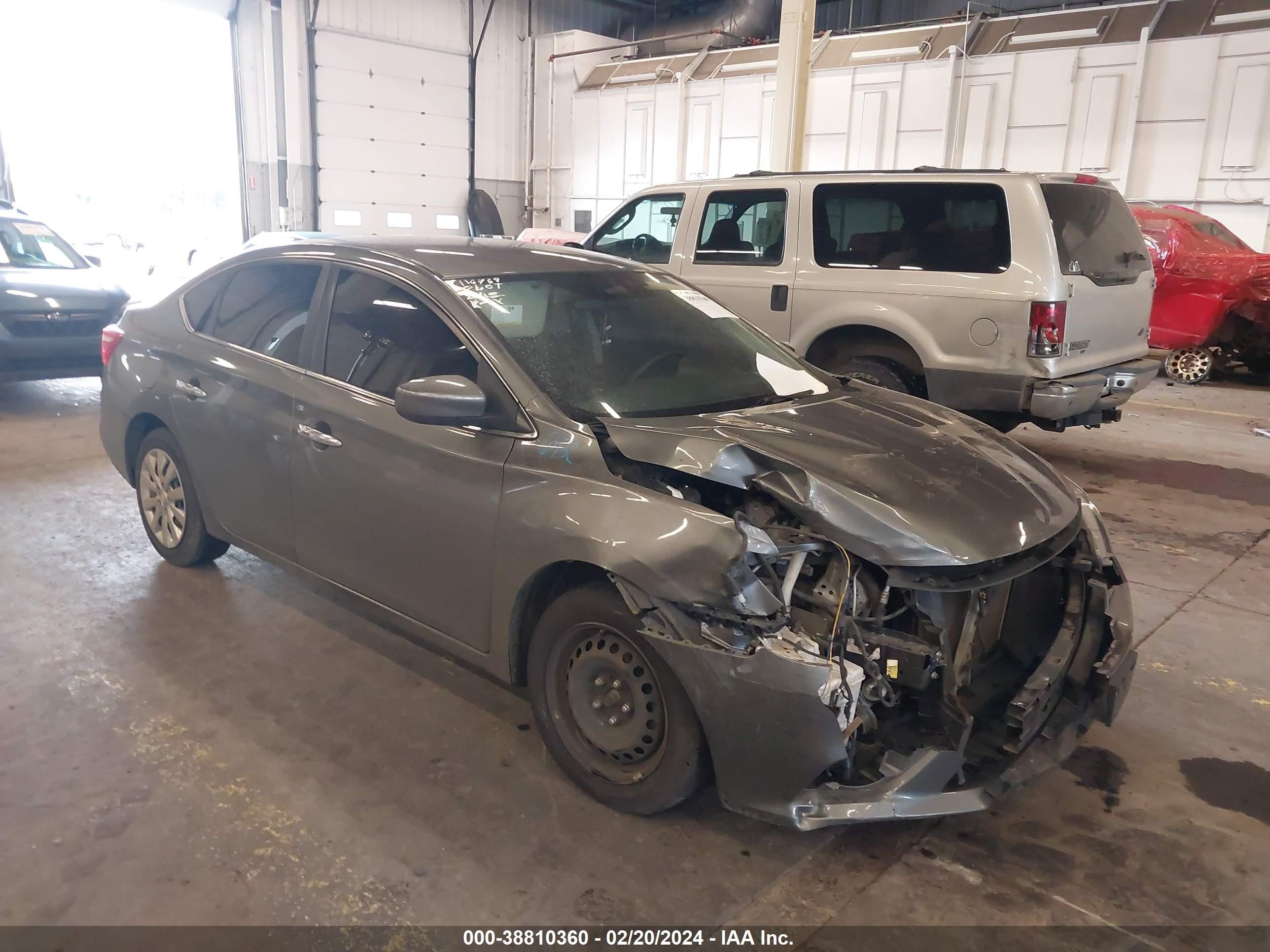 NISSAN SENTRA 2016 3n1ab7ap5gy306617