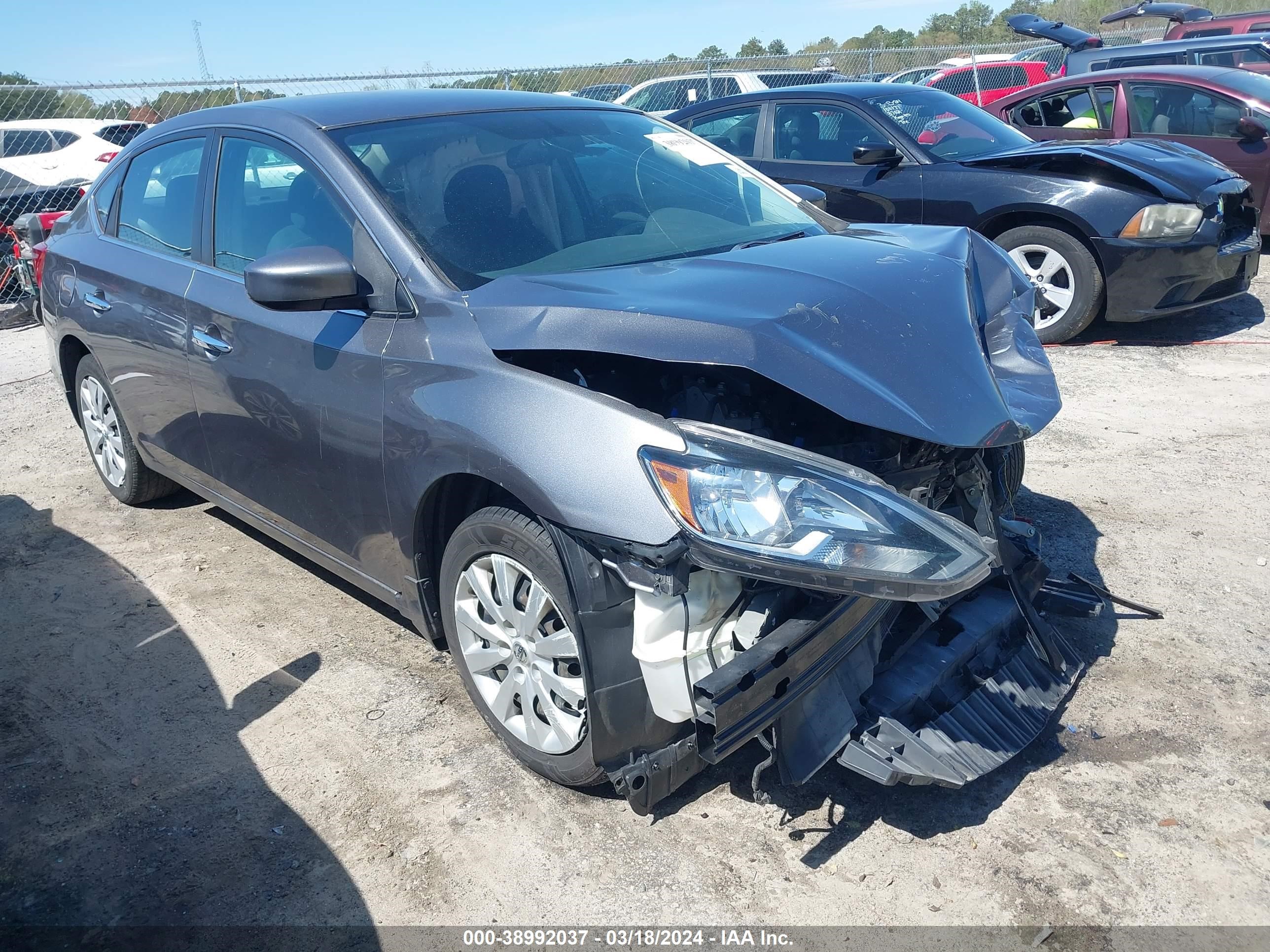 NISSAN SENTRA 2017 3n1ab7ap5hy281400