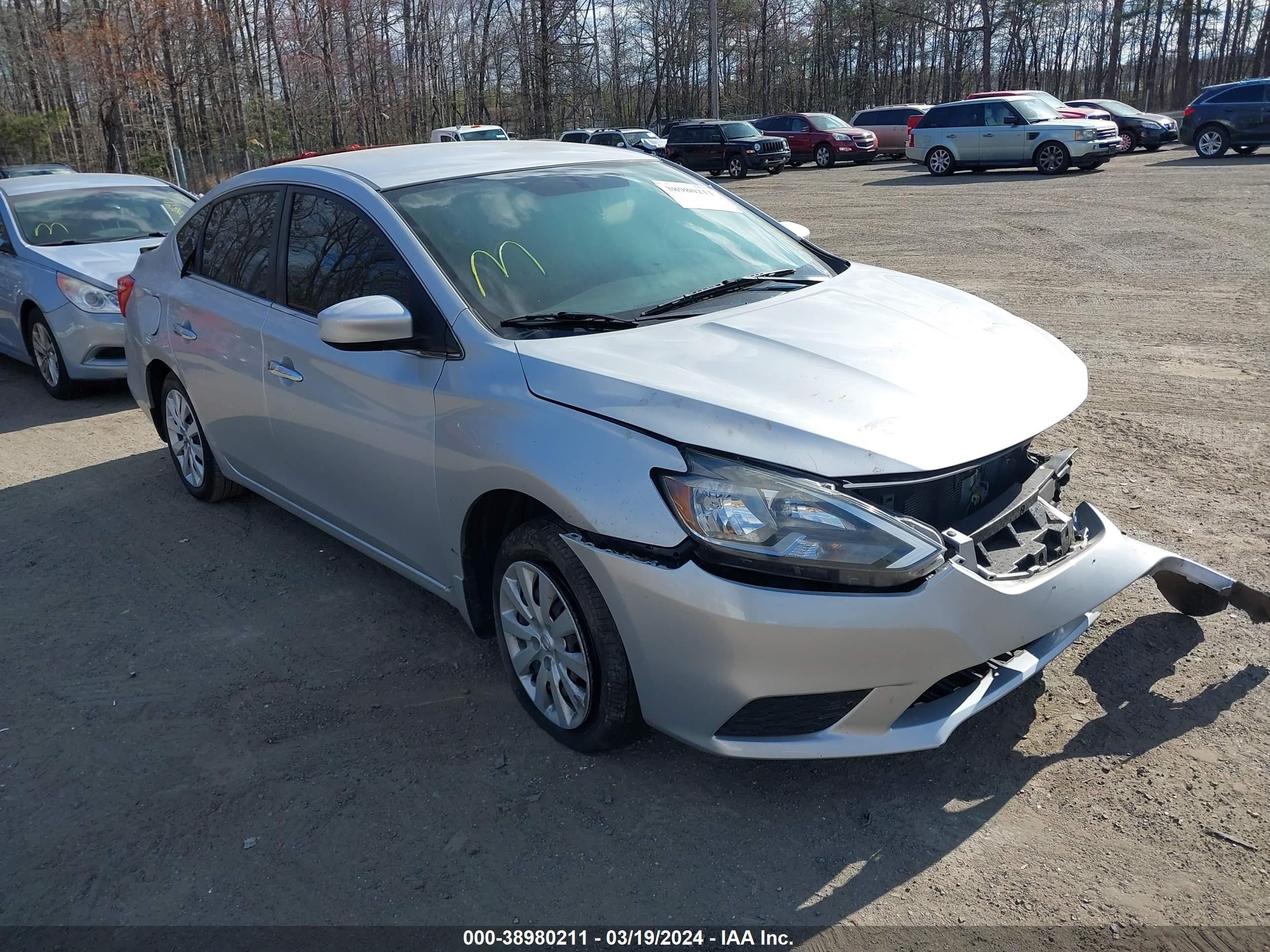 NISSAN SENTRA 2017 3n1ab7ap5hy369170