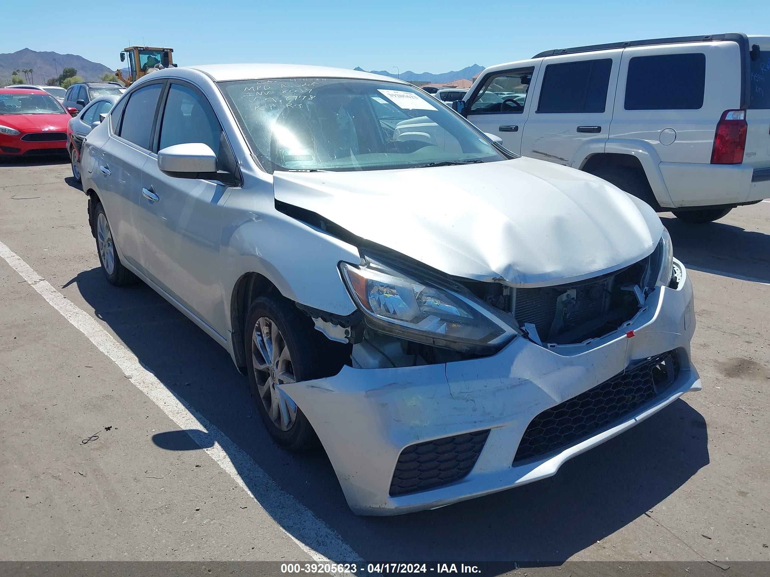 NISSAN SENTRA 2018 3n1ab7ap5jy258978