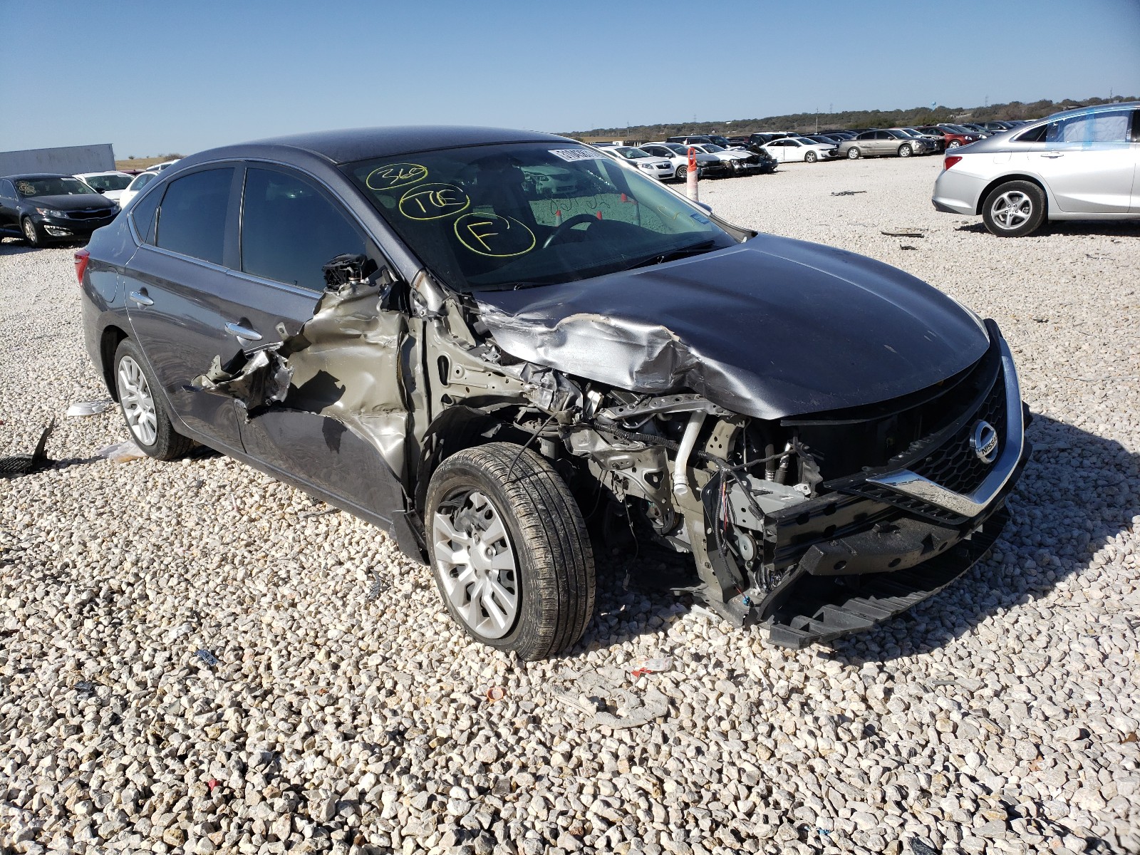 NISSAN SENTRA S 2018 3n1ab7ap5jy344016