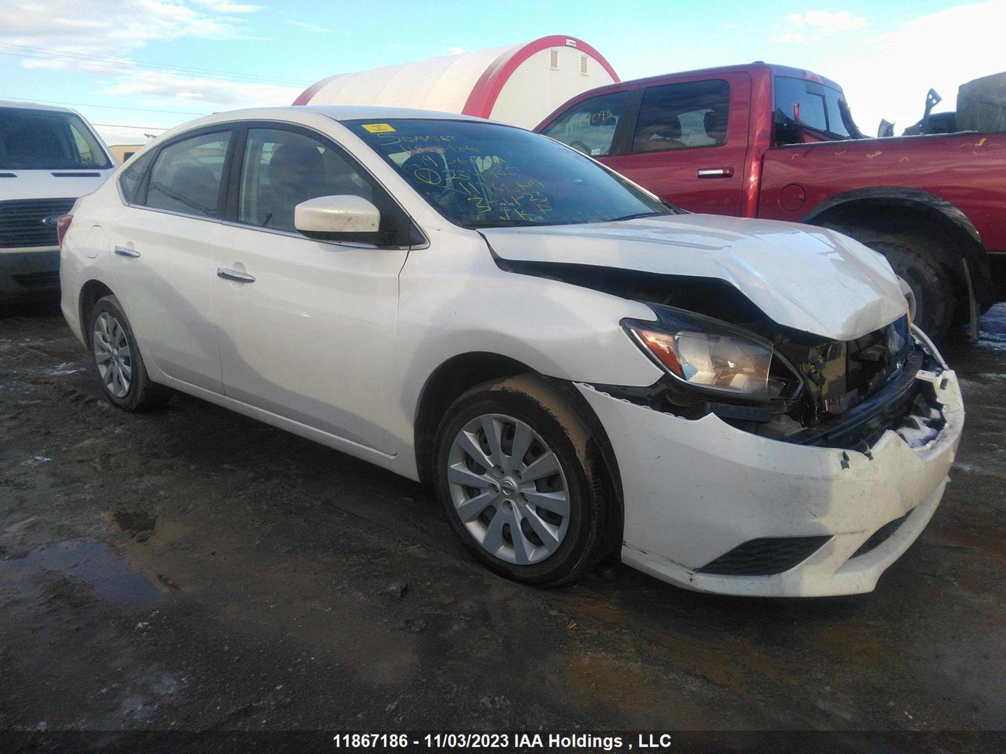 NISSAN SENTRA 2019 3n1ab7ap5ky234455