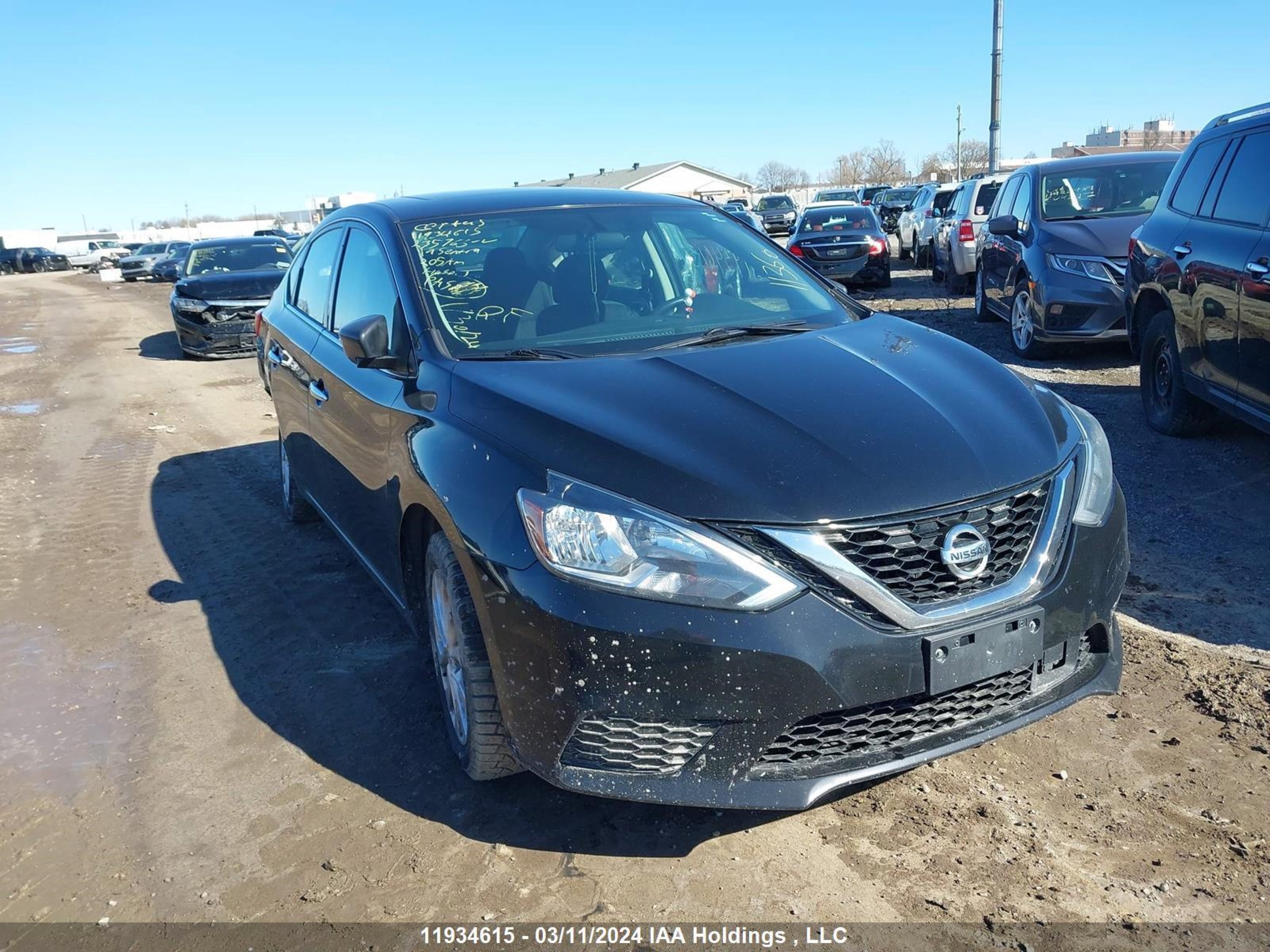 NISSAN SENTRA 2019 3n1ab7ap5ky235766