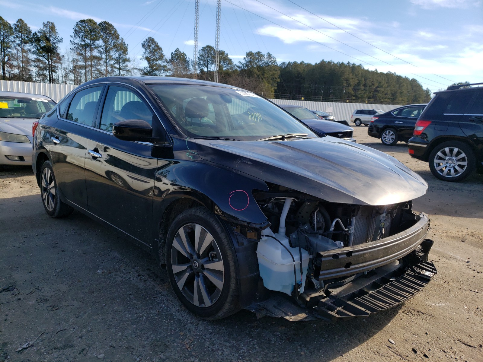 NISSAN SENTRA S 2019 3n1ab7ap5ky289178