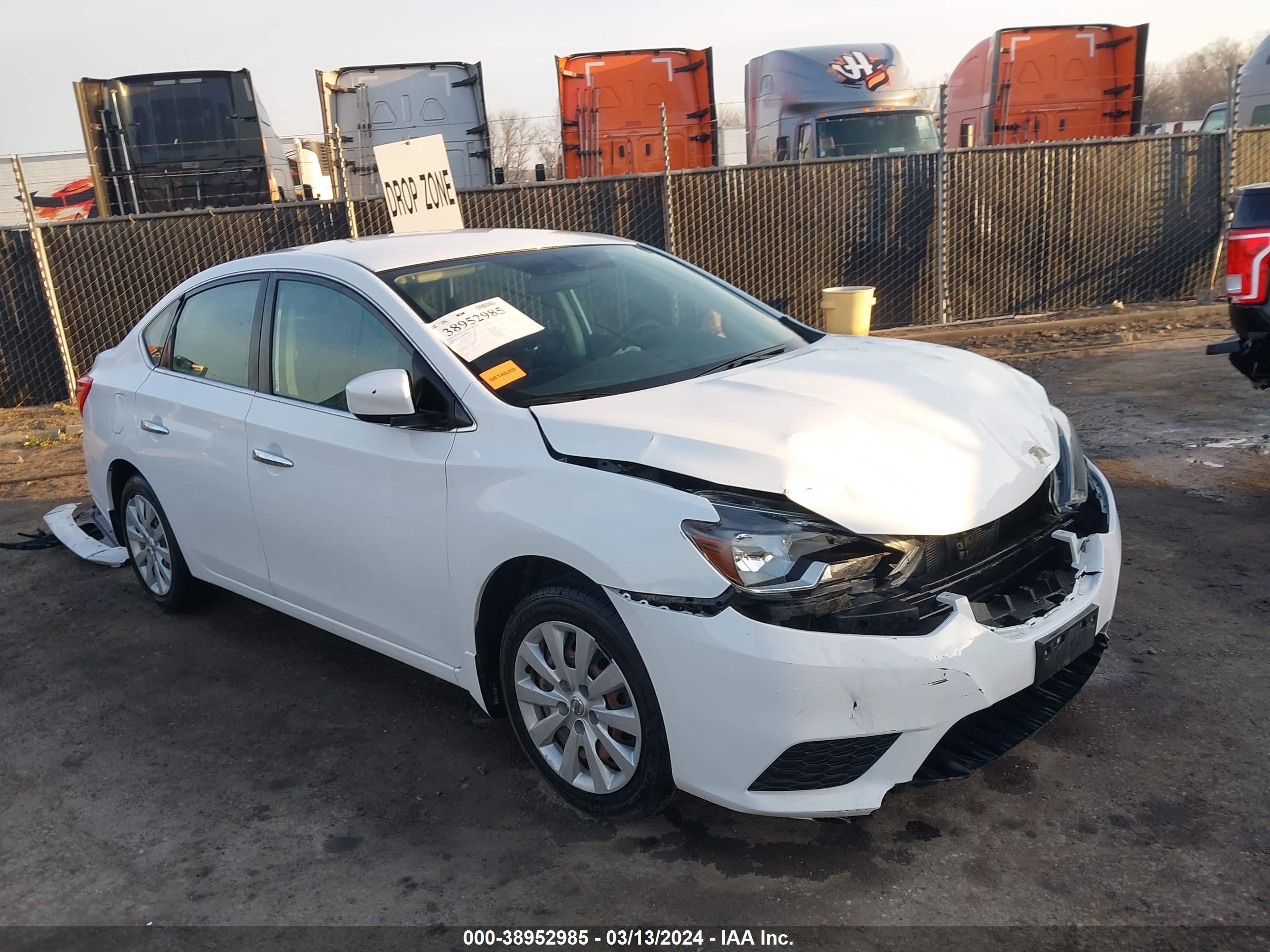 NISSAN SENTRA 2019 3n1ab7ap5ky305976