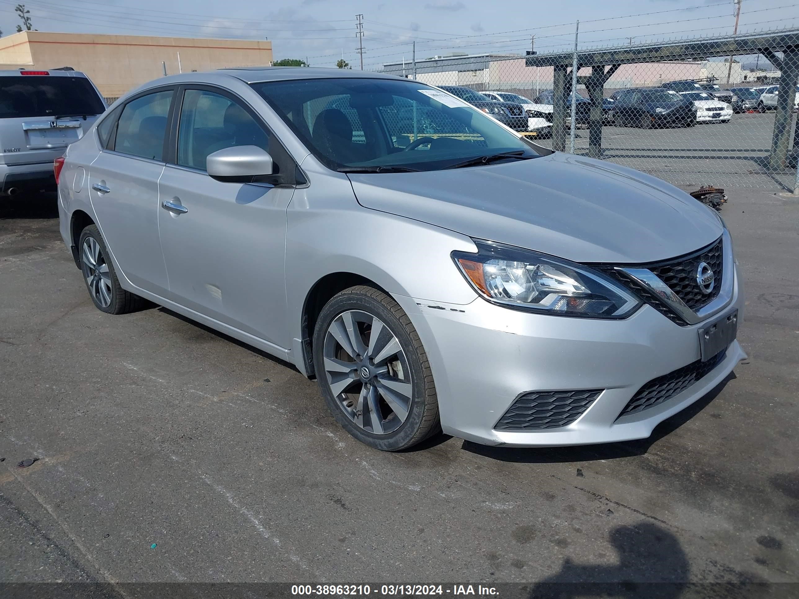 NISSAN SENTRA 2019 3n1ab7ap5ky382993