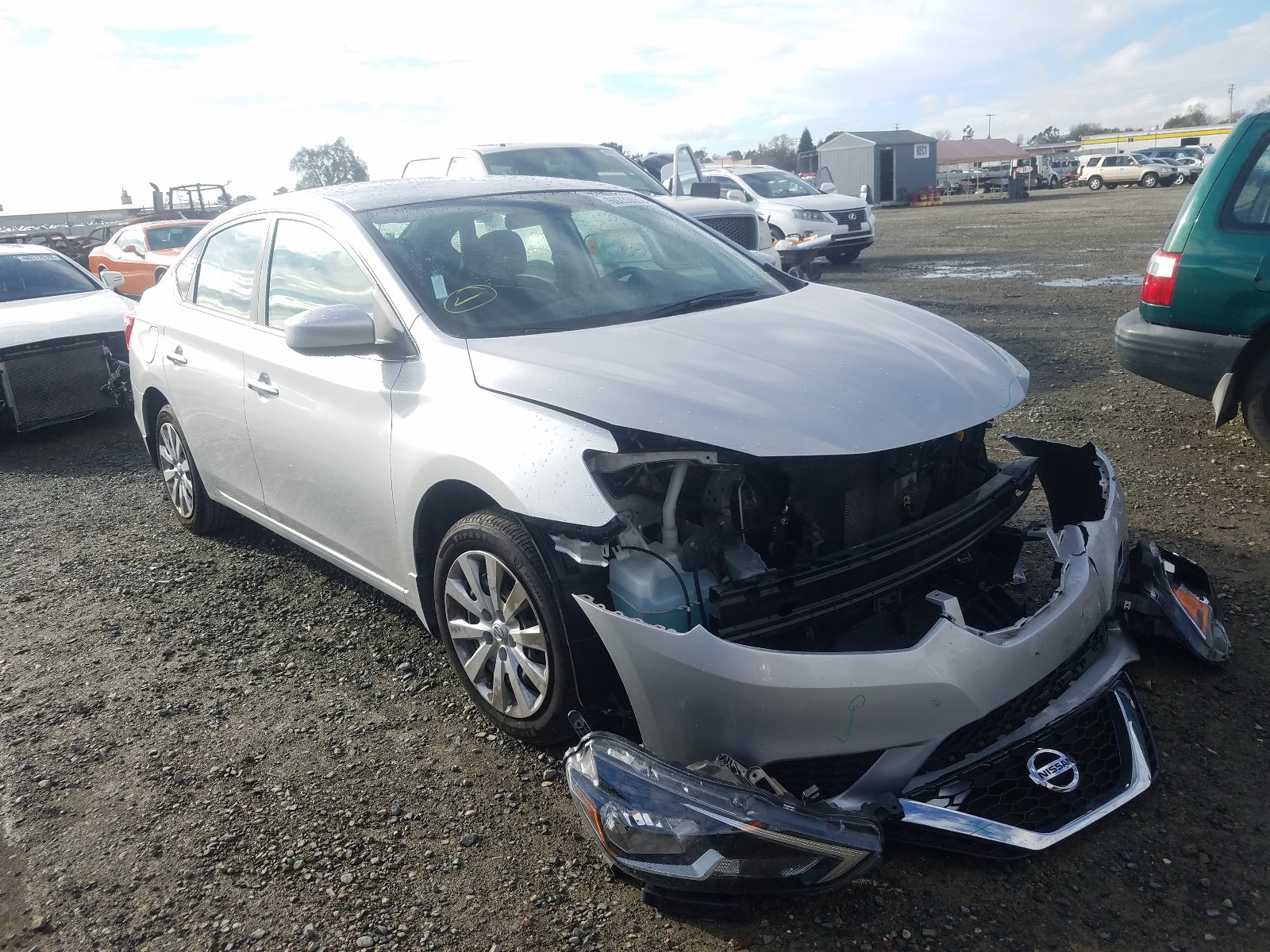 NISSAN SENTRA S 2019 3n1ab7ap5ky421419