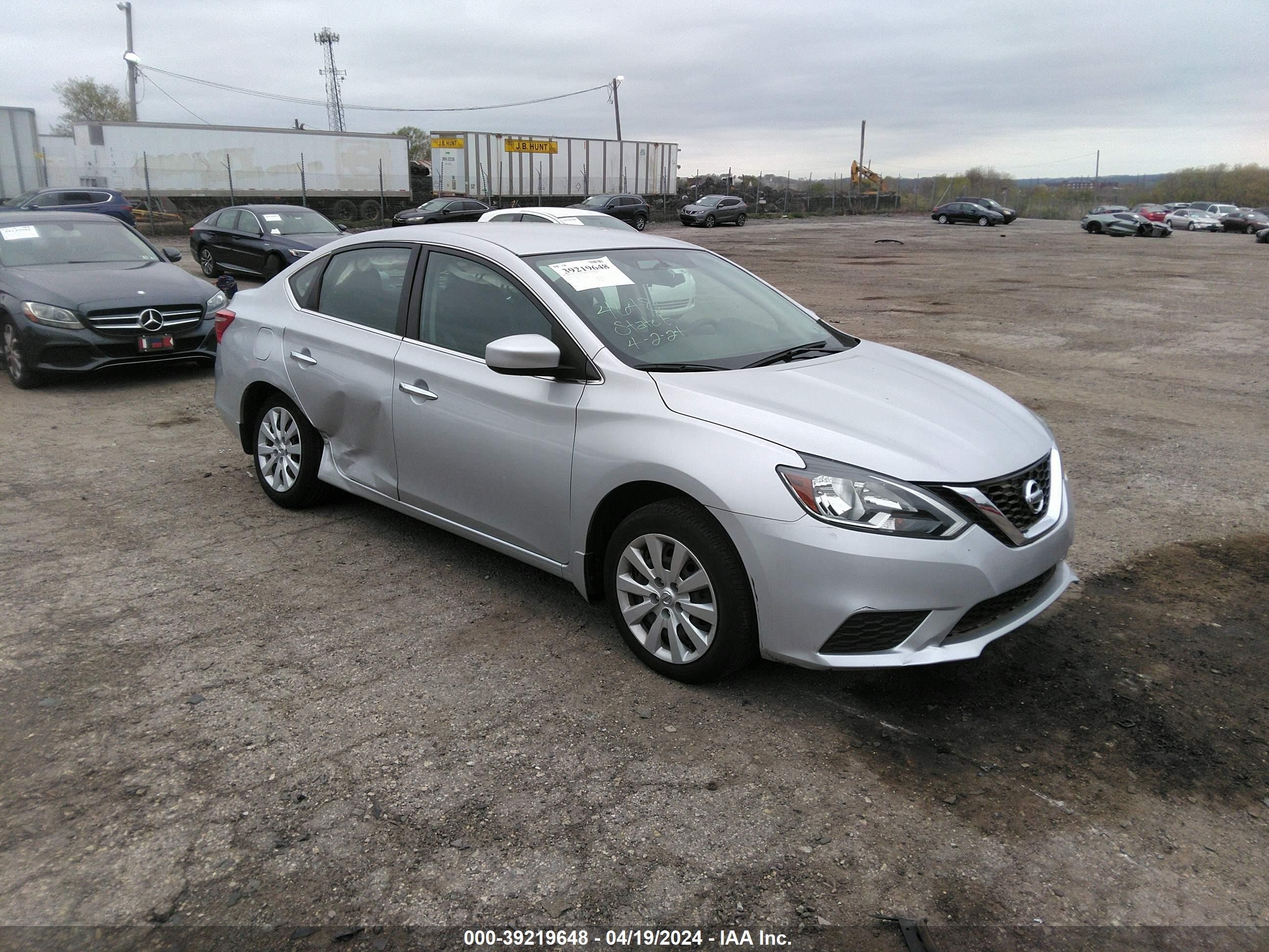 NISSAN SENTRA 2019 3n1ab7ap5ky437149