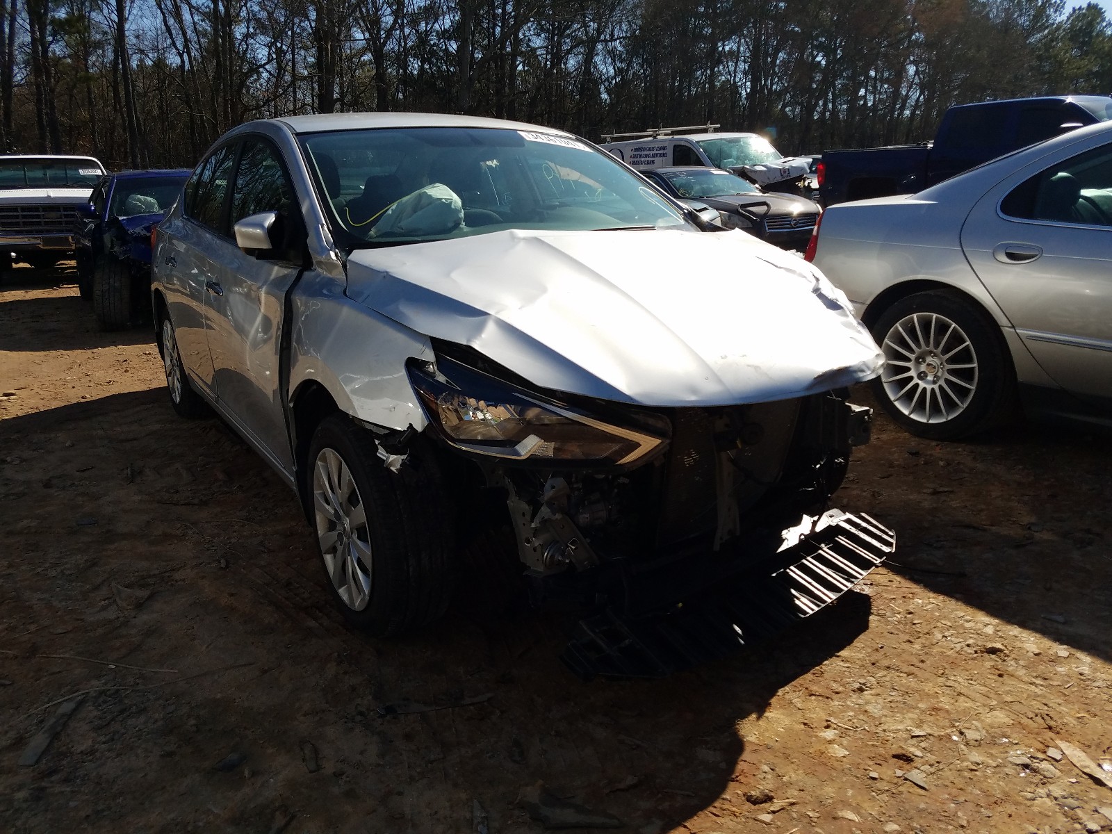 NISSAN SENTRA S 2019 3n1ab7ap5ky443890