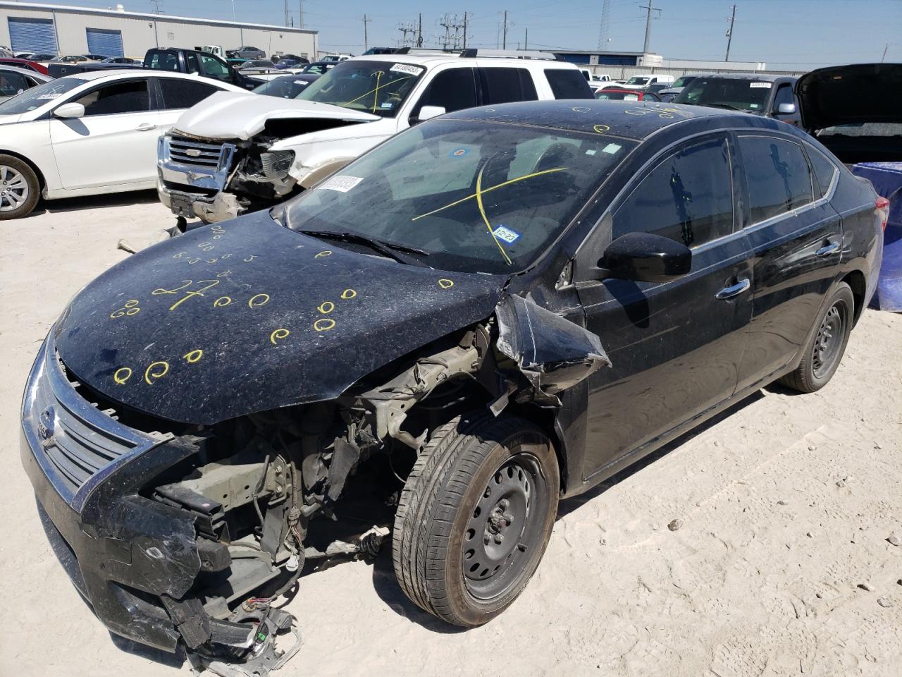 NISSAN SENTRA 2013 3n1ab7ap6dl763087