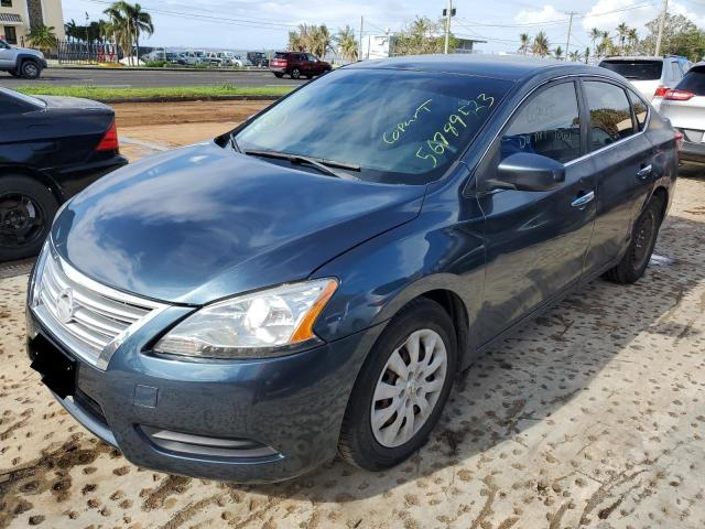 NISSAN SENTRA S 2014 3n1ab7ap6el607407