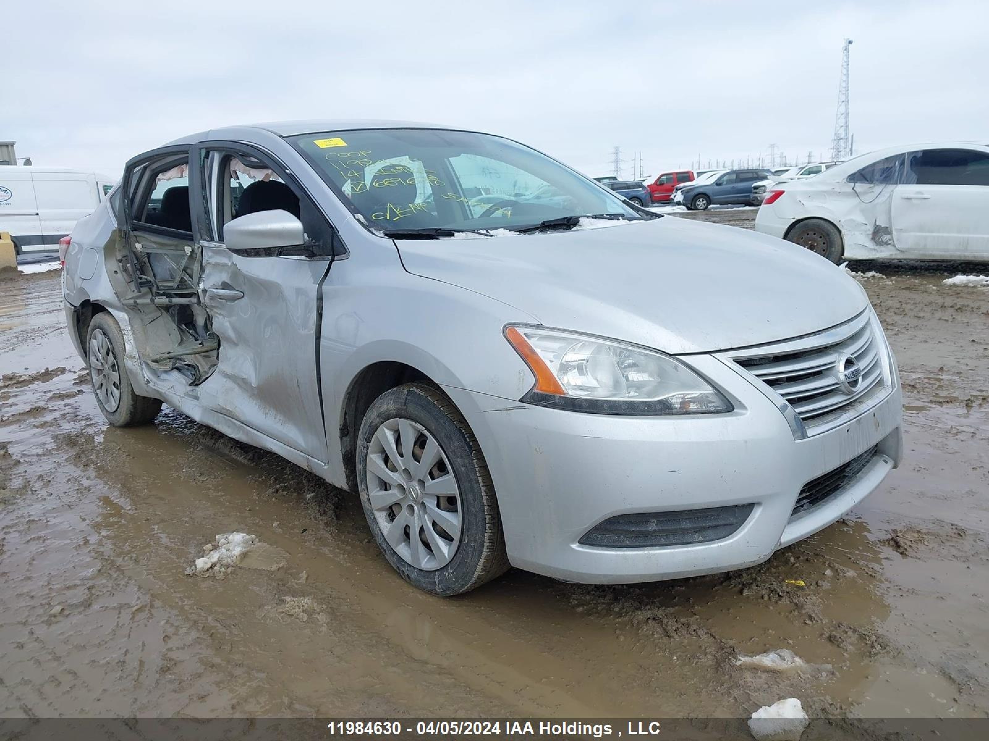 NISSAN SENTRA 2014 3n1ab7ap6el669678