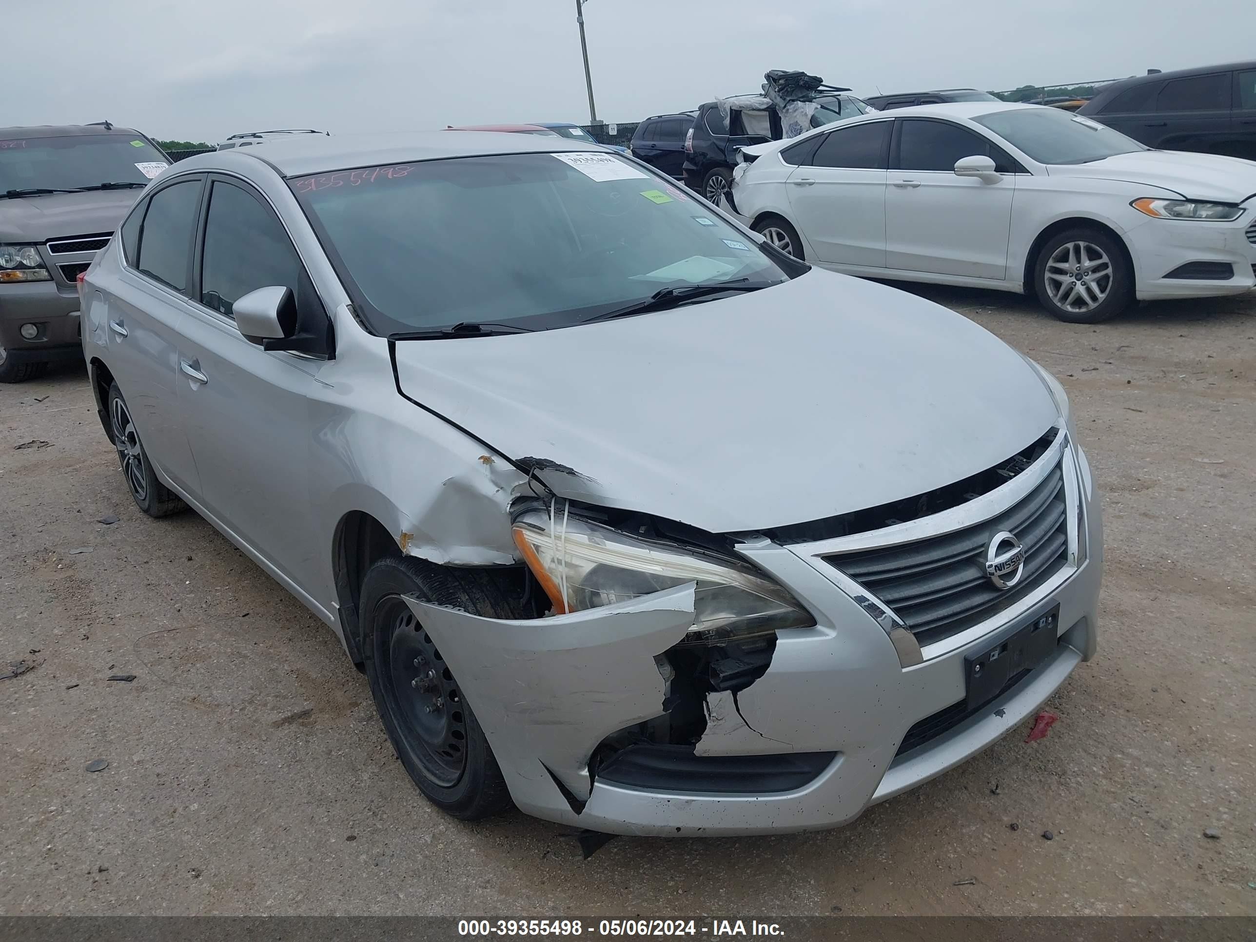 NISSAN SENTRA 2014 3n1ab7ap6el678106