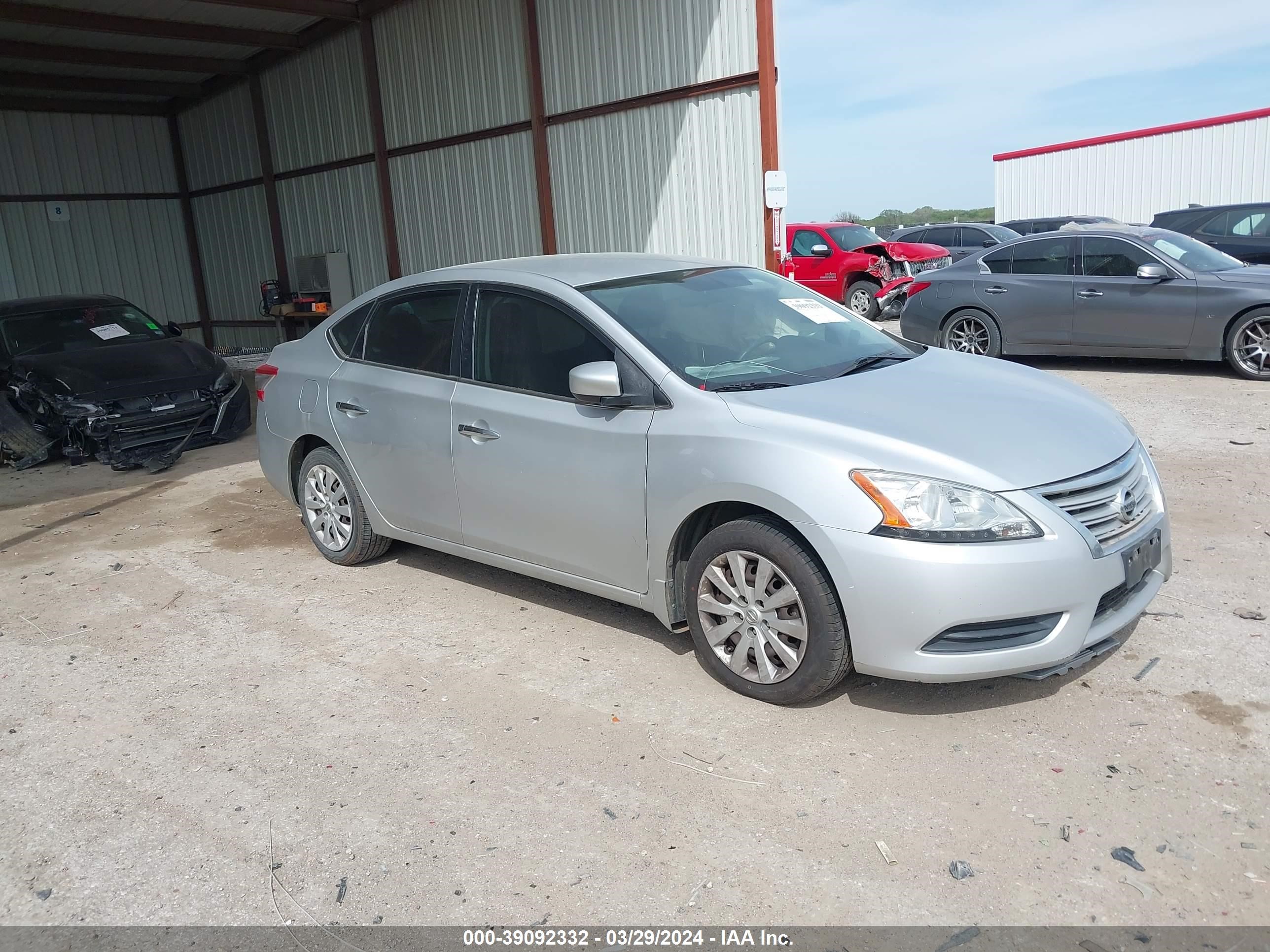 NISSAN SENTRA 2014 3n1ab7ap6ey227602