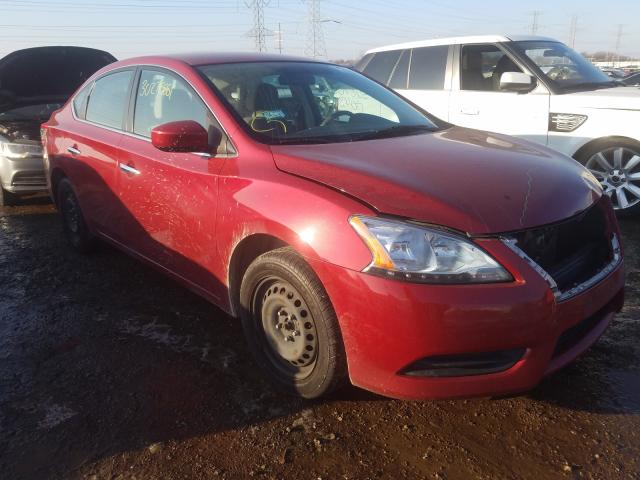 NISSAN SENTRA S 2014 3n1ab7ap6ey247493