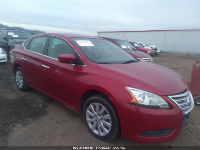 NISSAN SENTRA 2014 3n1ab7ap6ey251057