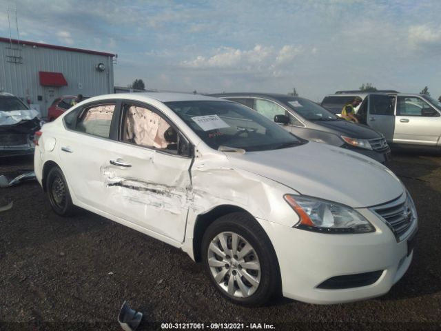 NISSAN SENTRA 2014 3n1ab7ap6ey281708