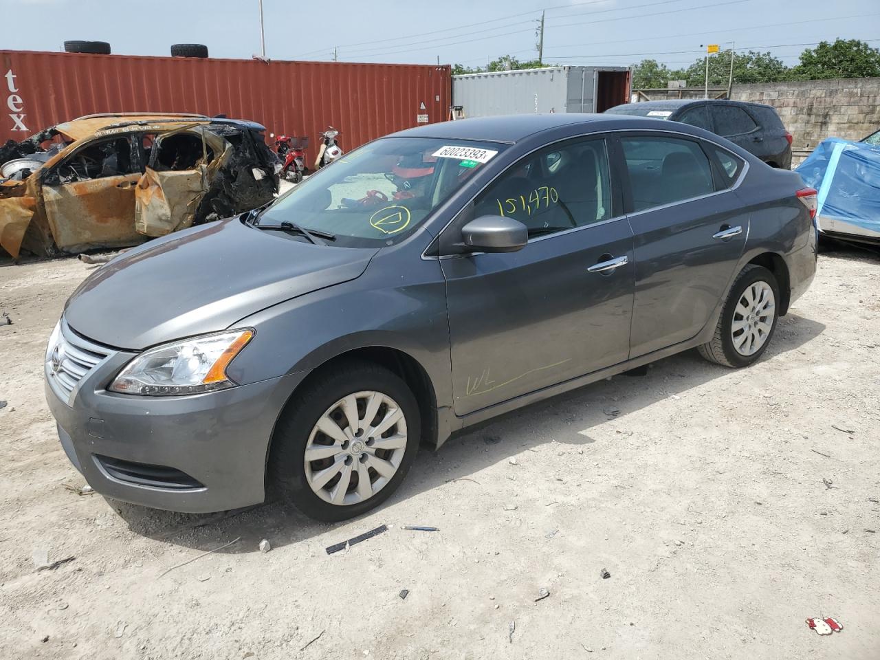 NISSAN SENTRA 2015 3n1ab7ap6fl646631