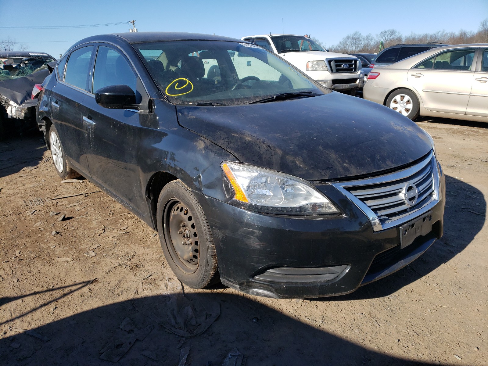 NISSAN SENTRA S 2015 3n1ab7ap6fl652994