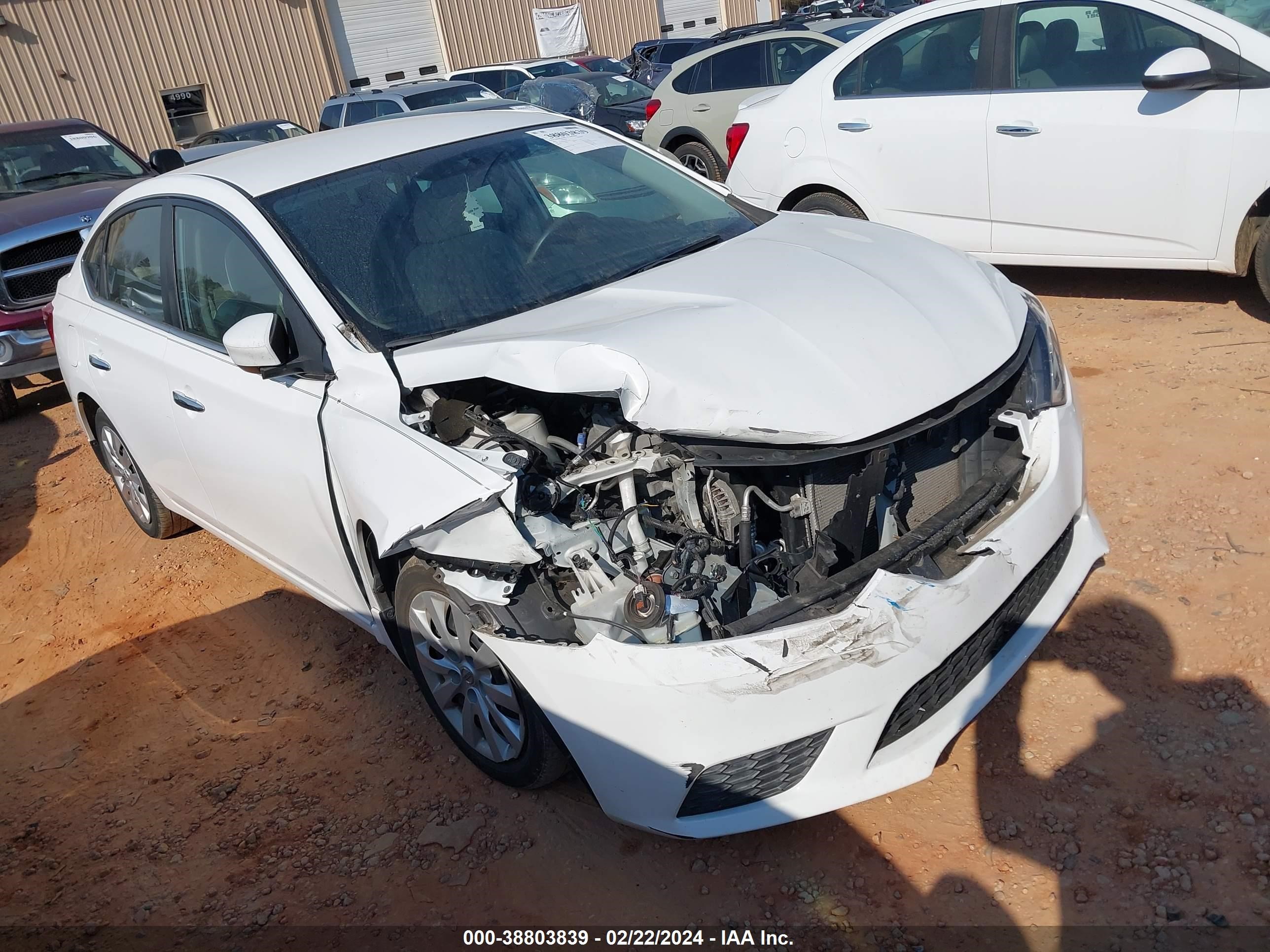 NISSAN SENTRA 2016 3n1ab7ap6gy253880