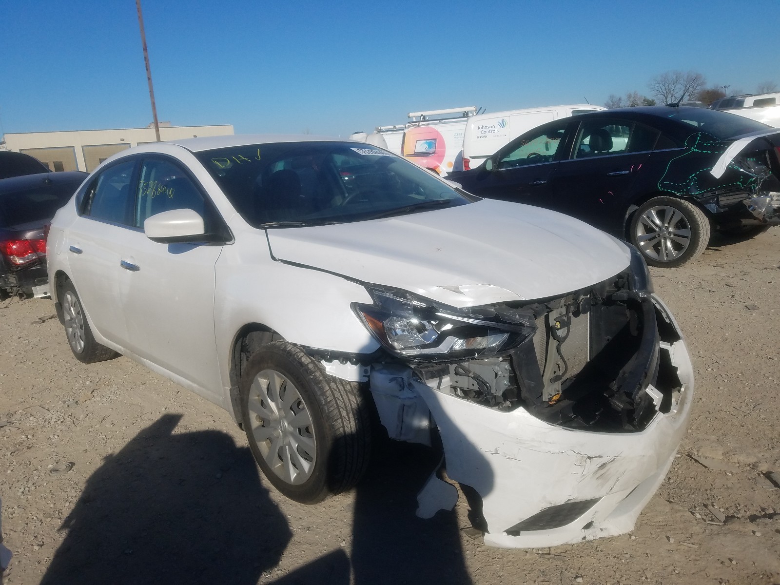 NISSAN SENTRA S 2017 3n1ab7ap6hy243075