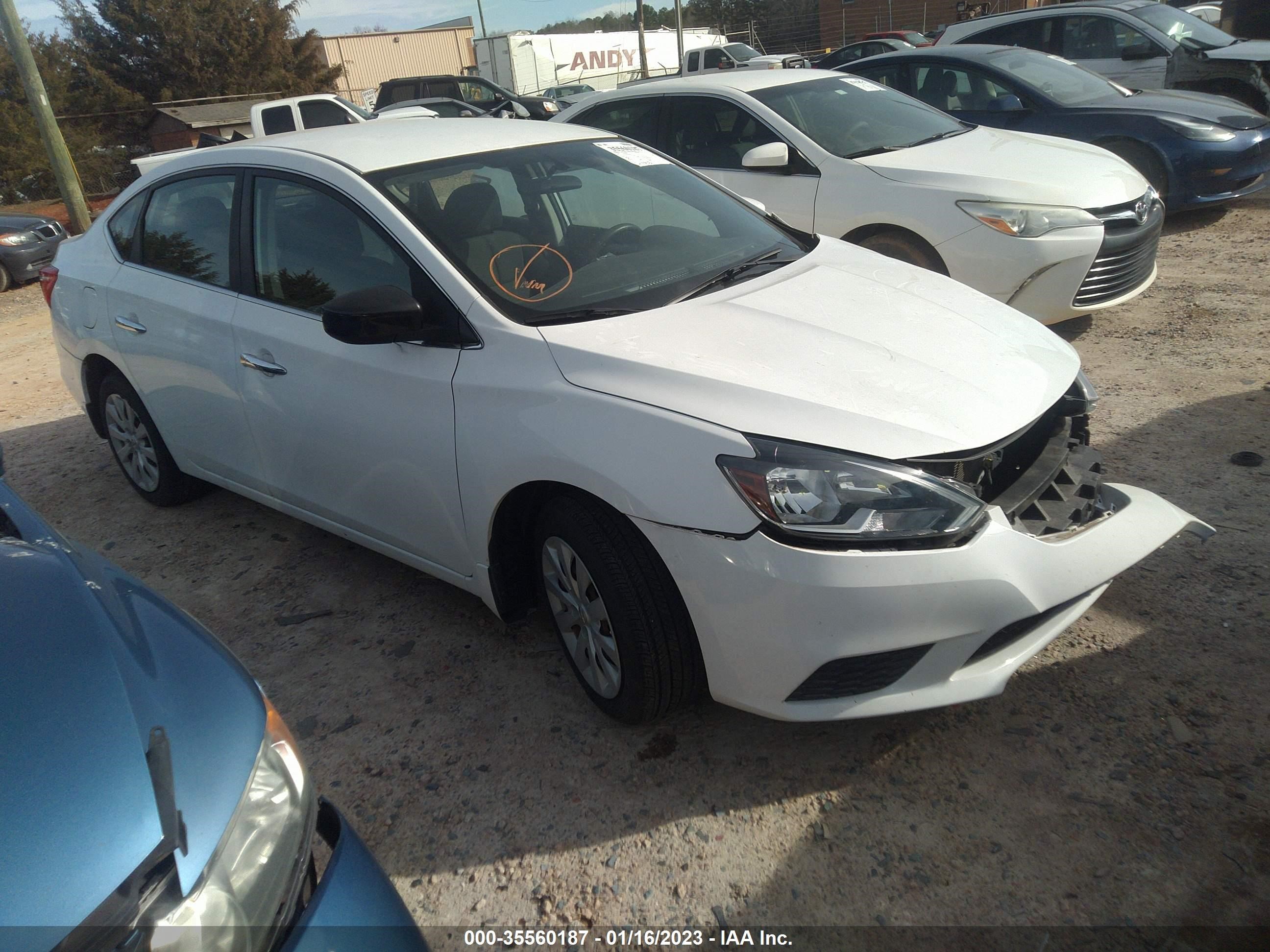 NISSAN SENTRA 2017 3n1ab7ap6hy346304