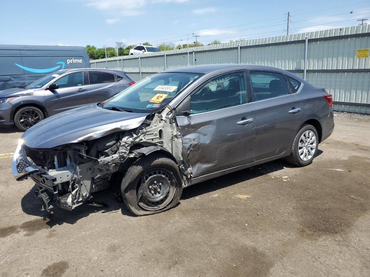 NISSAN SENTRA 2019 3n1ab7ap6ky250261