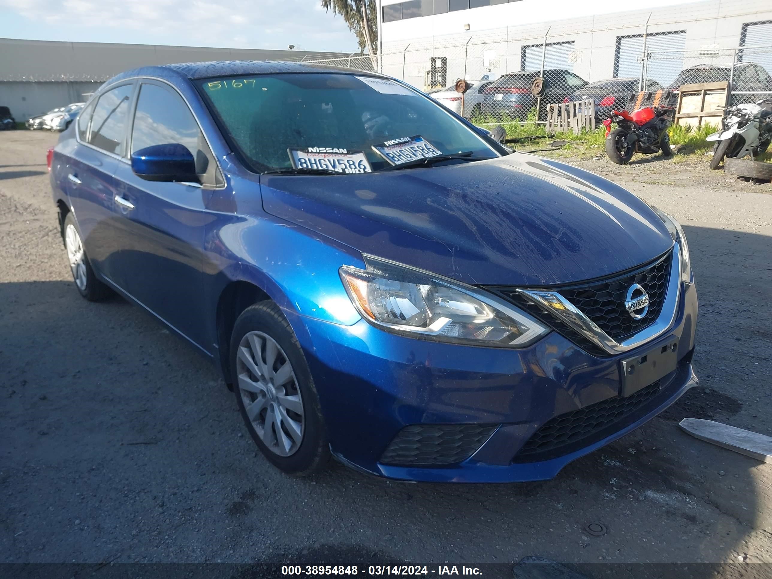 NISSAN SENTRA 2019 3n1ab7ap6ky255122