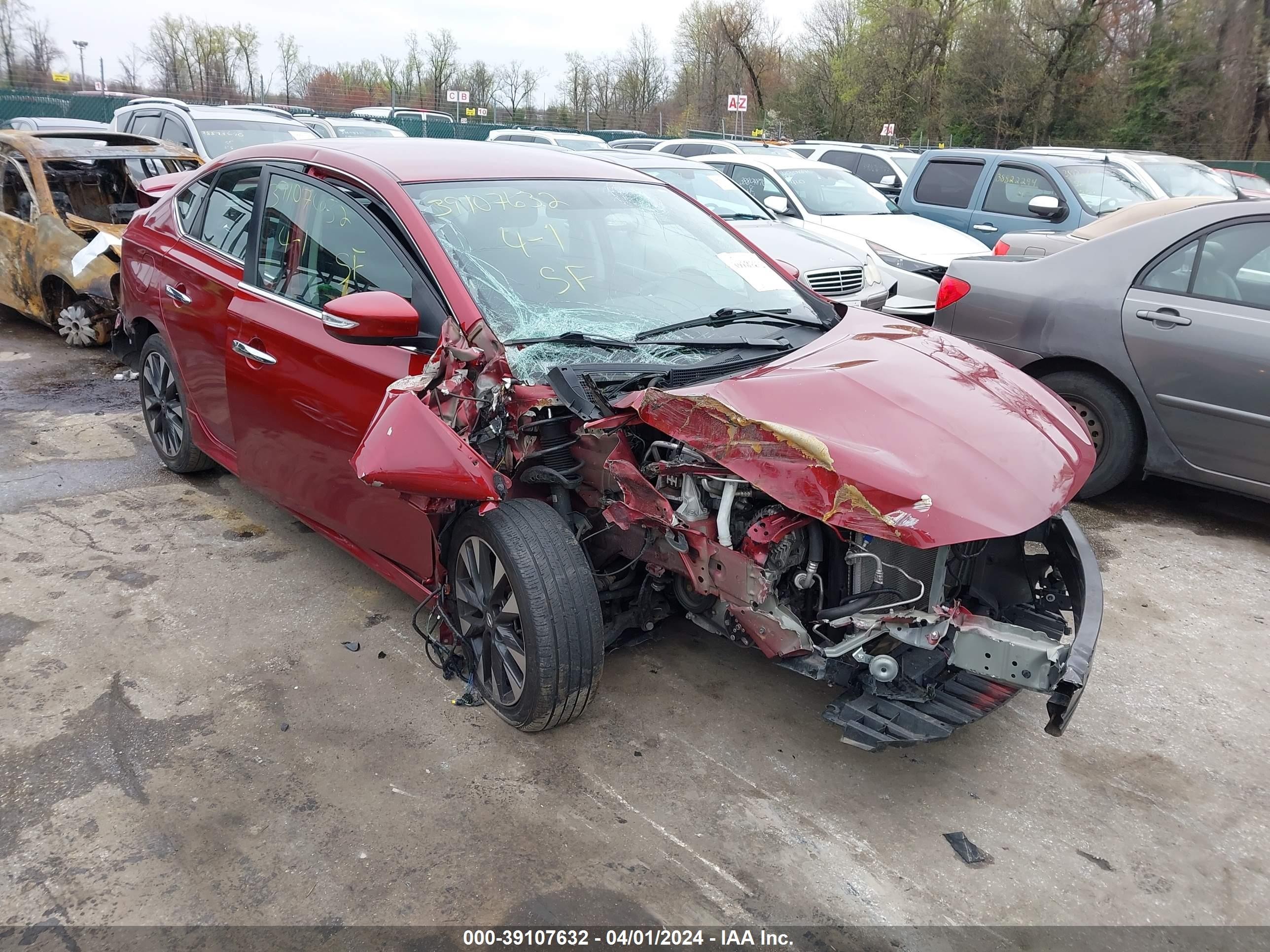 NISSAN SENTRA 2019 3n1ab7ap6ky267464