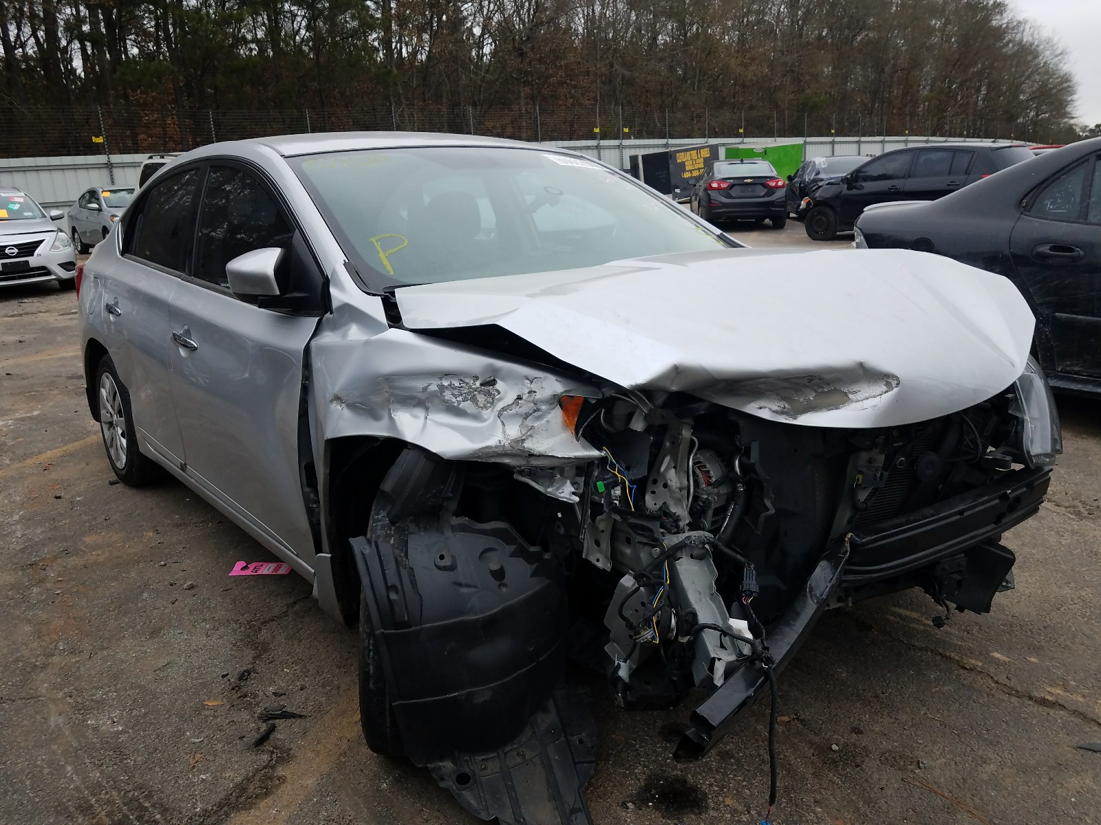 NISSAN SENTRA S 2019 3n1ab7ap6ky274351