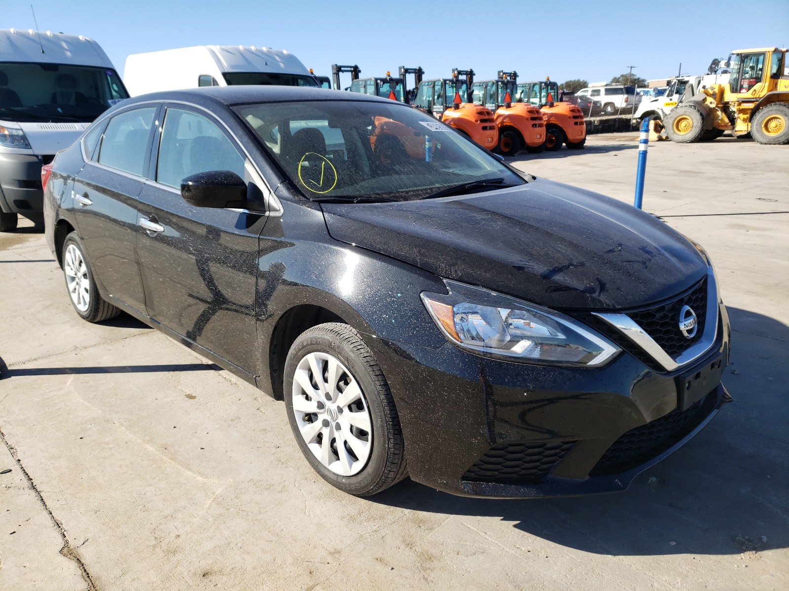 NISSAN SENTRA S 2019 3n1ab7ap6ky313925