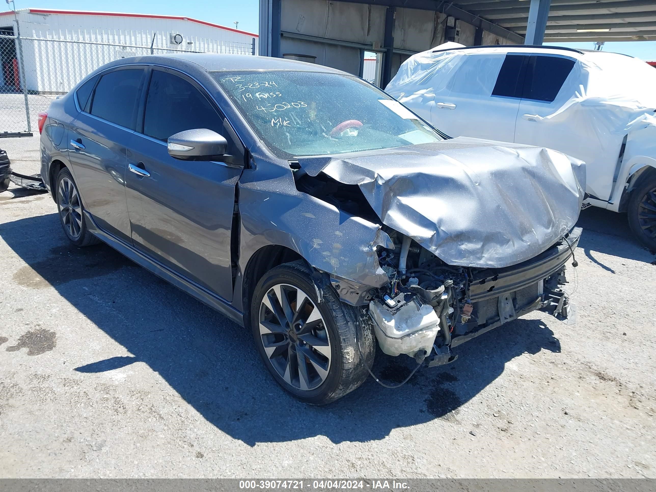 NISSAN SENTRA 2019 3n1ab7ap6ky450203