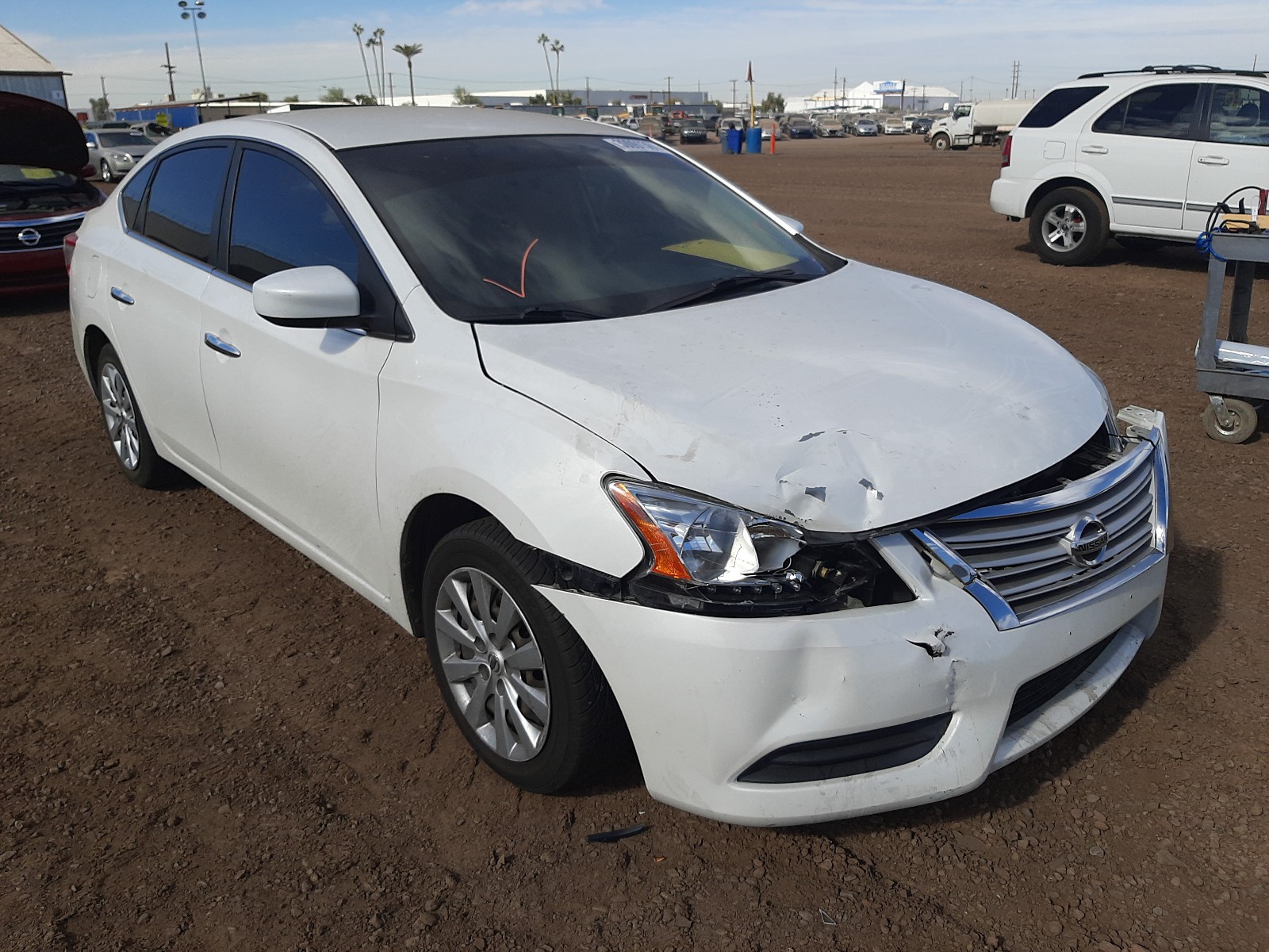 NISSAN SENTRA S 2014 3n1ab7ap7el624796