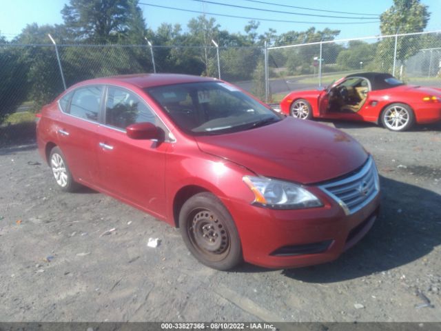 NISSAN SENTRA 2014 3n1ab7ap7el630940