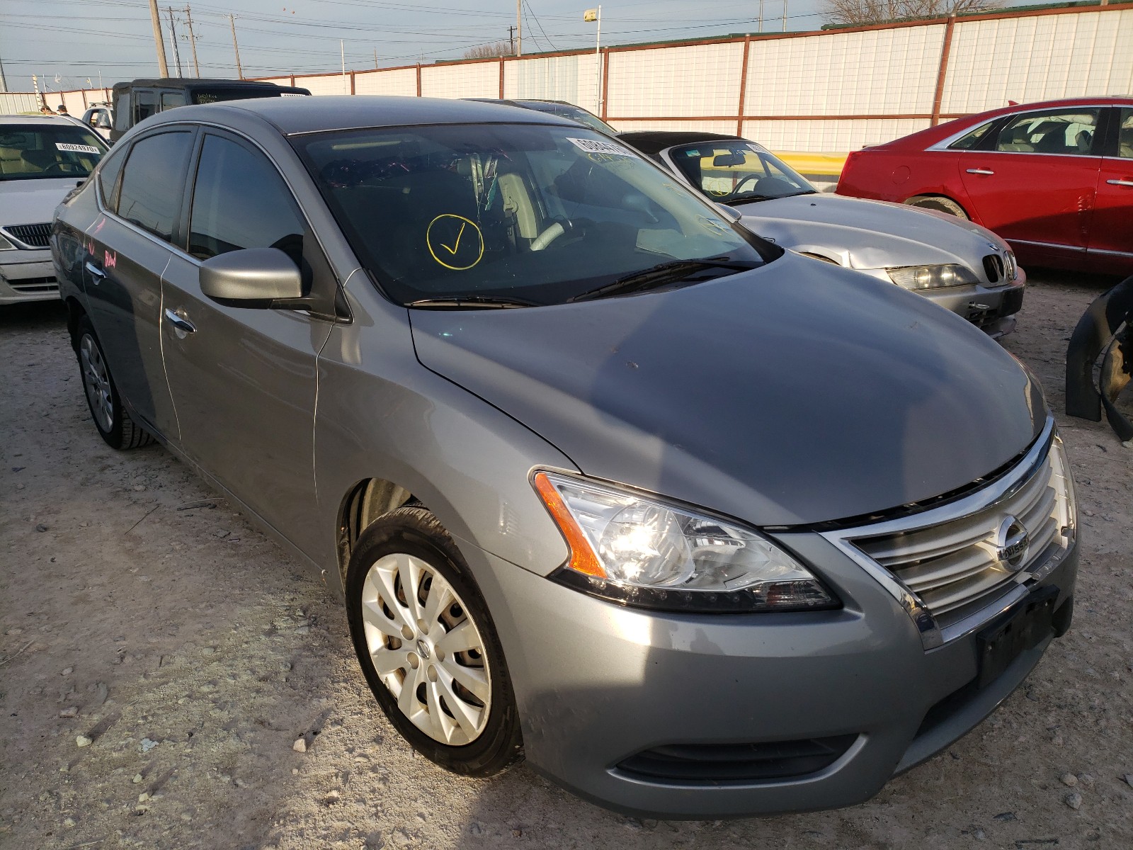 NISSAN SENTRA S 2014 3n1ab7ap7el644529