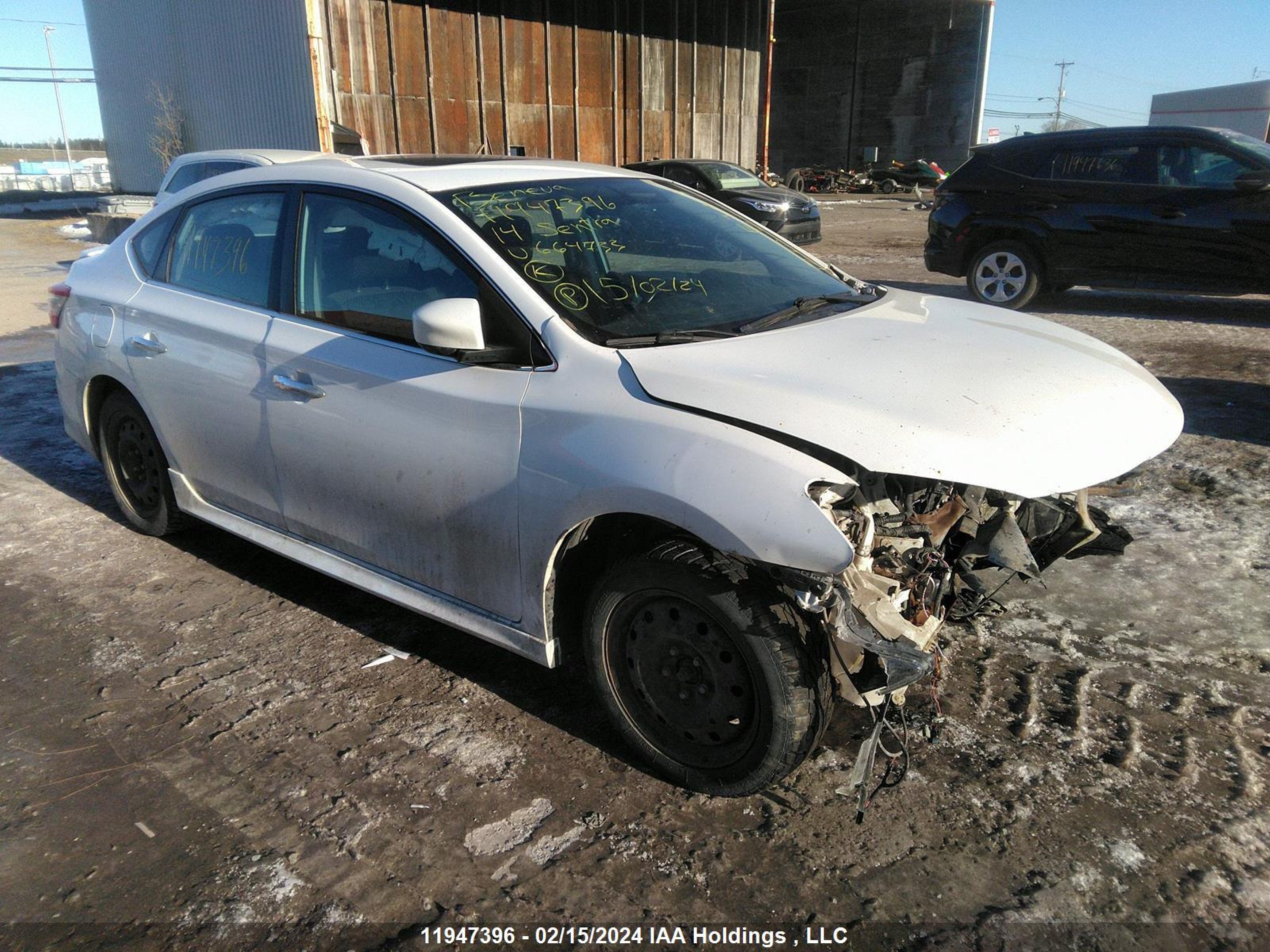 NISSAN SENTRA 2014 3n1ab7ap7el664733