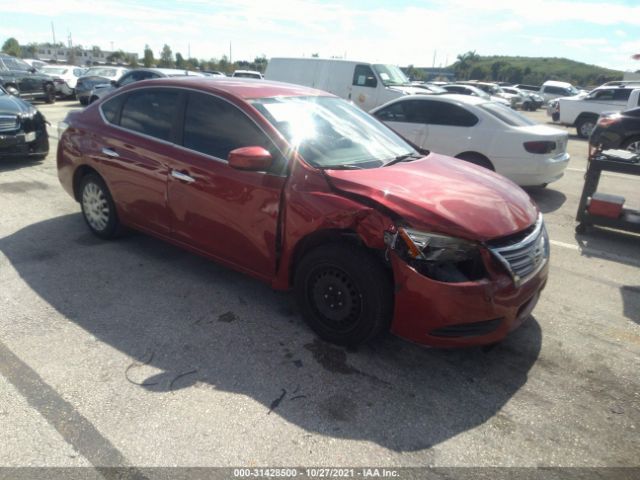 NISSAN SENTRA 2014 3n1ab7ap7el669382