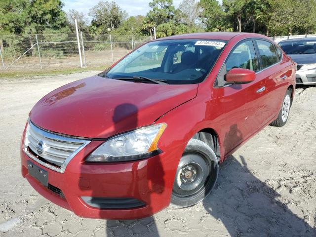 NISSAN SENTRA S 2014 3n1ab7ap7el693195